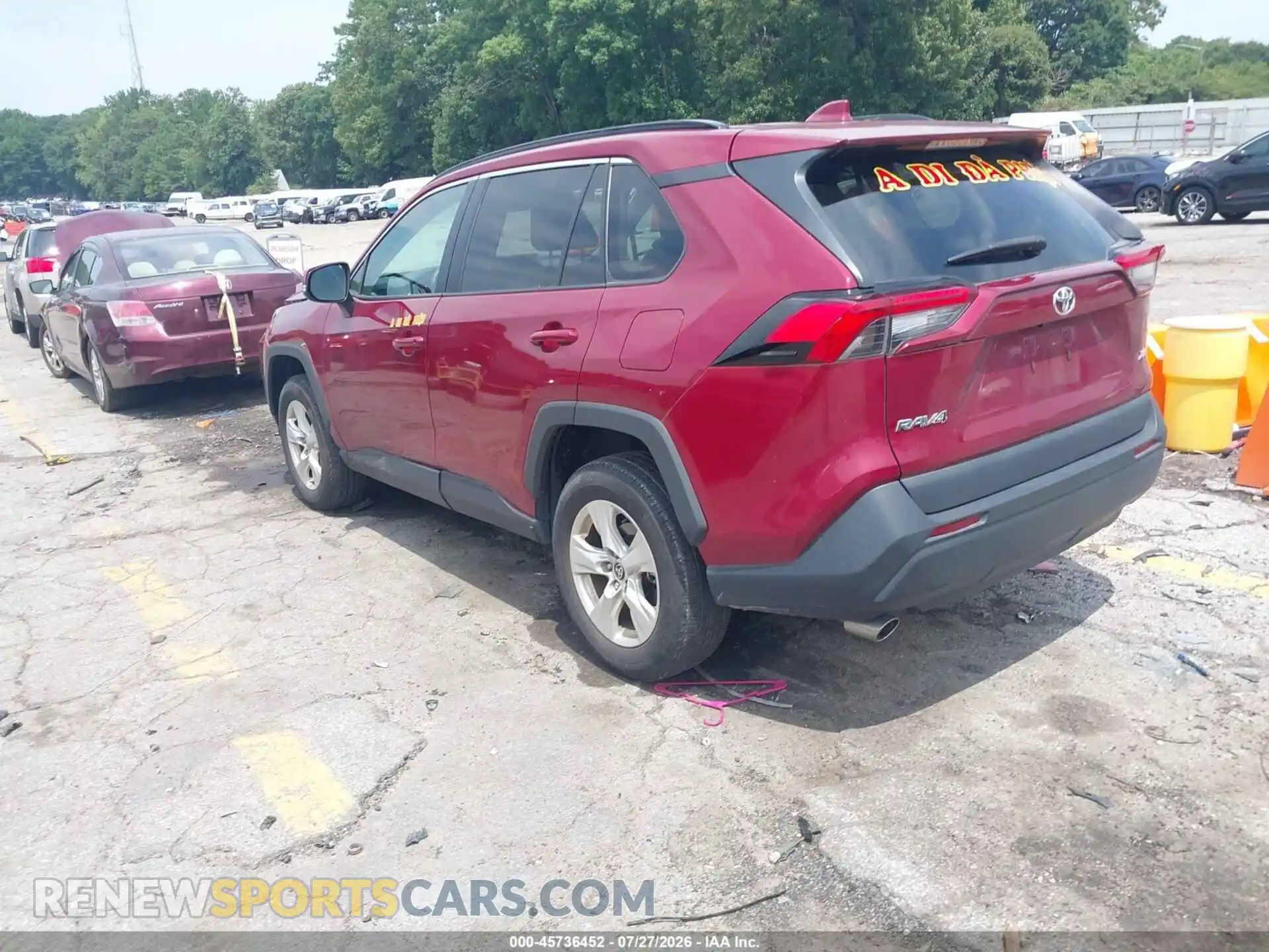 3 Photograph of a damaged car 2T3W1RFV9MW180479 TOYOTA RAV4 2021