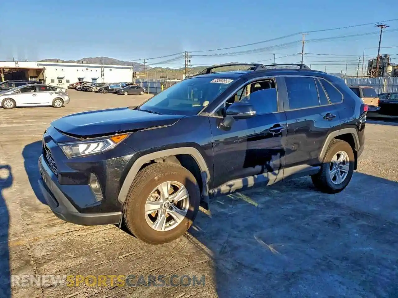 1 Photograph of a damaged car 2T3W1RFVXMC087228 TOYOTA RAV4 2021