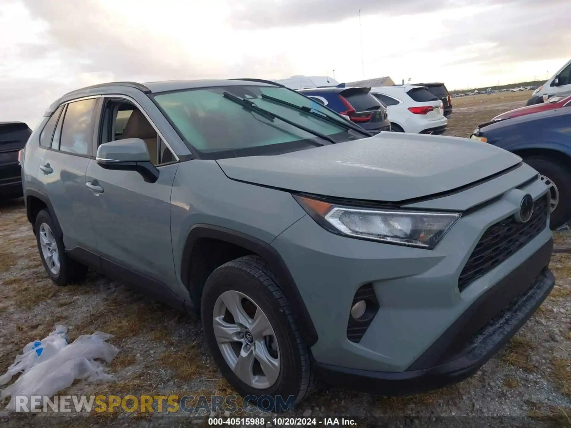 1 Photograph of a damaged car 2T3W1RFVXMC088329 TOYOTA RAV4 2021