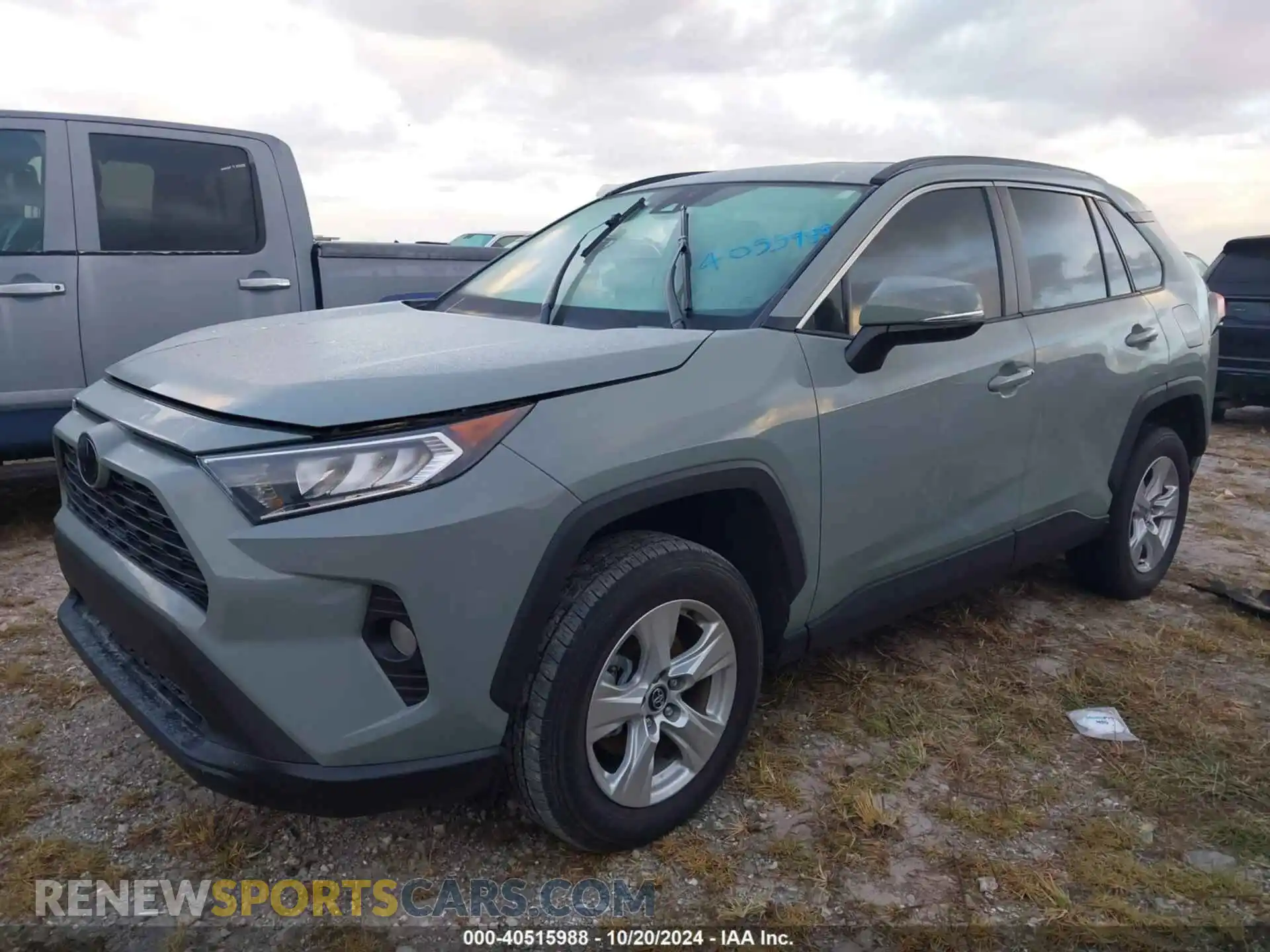 2 Photograph of a damaged car 2T3W1RFVXMC088329 TOYOTA RAV4 2021