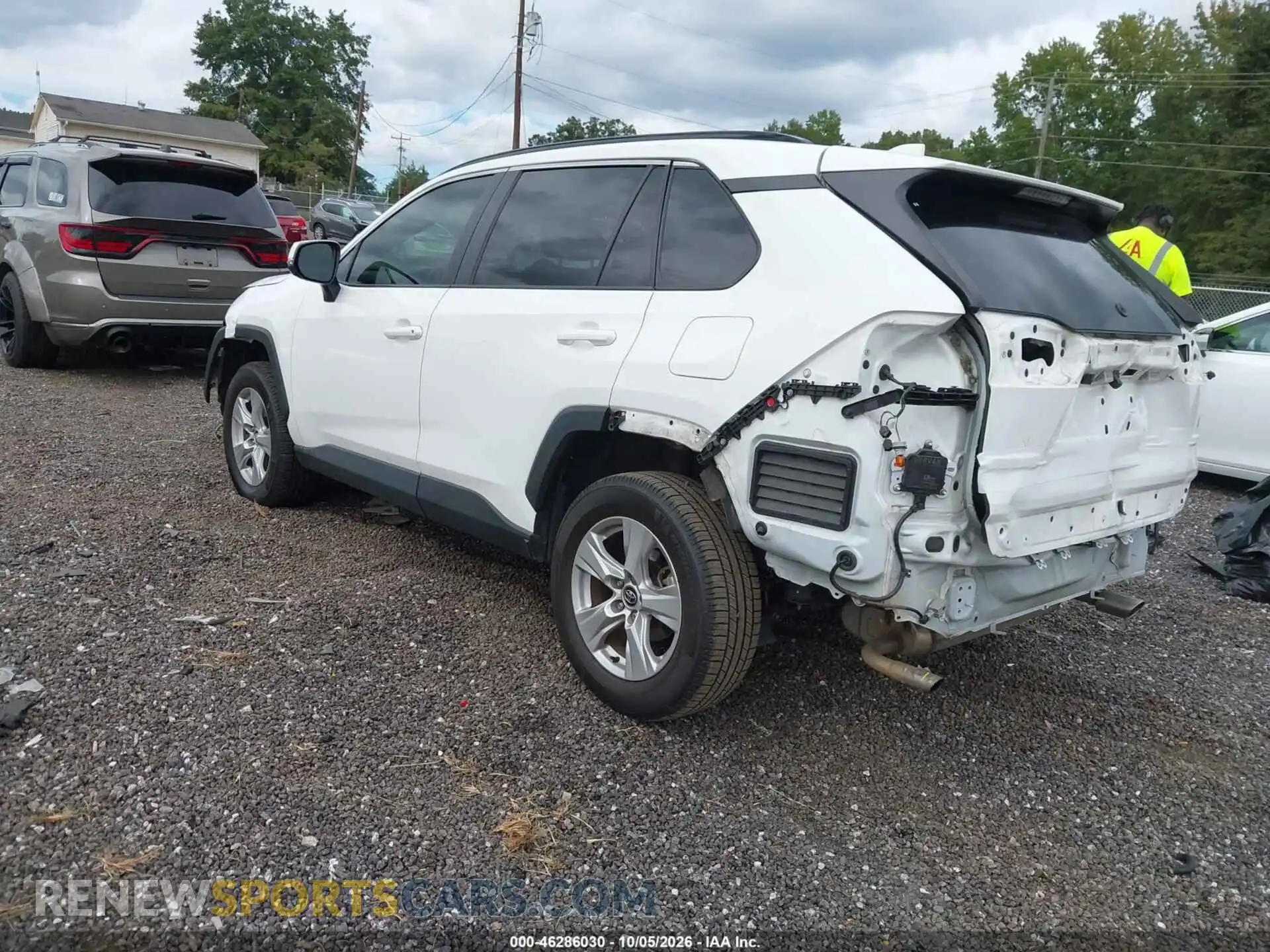 3 Фотография поврежденного автомобиля 2T3W1RFVXMC089867 TOYOTA RAV4 2021