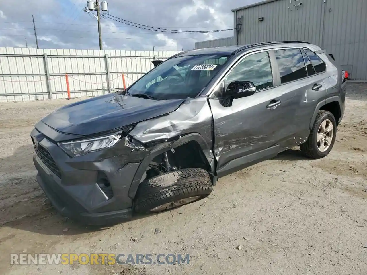 1 Photograph of a damaged car 2T3W1RFVXMC095782 TOYOTA RAV4 2021