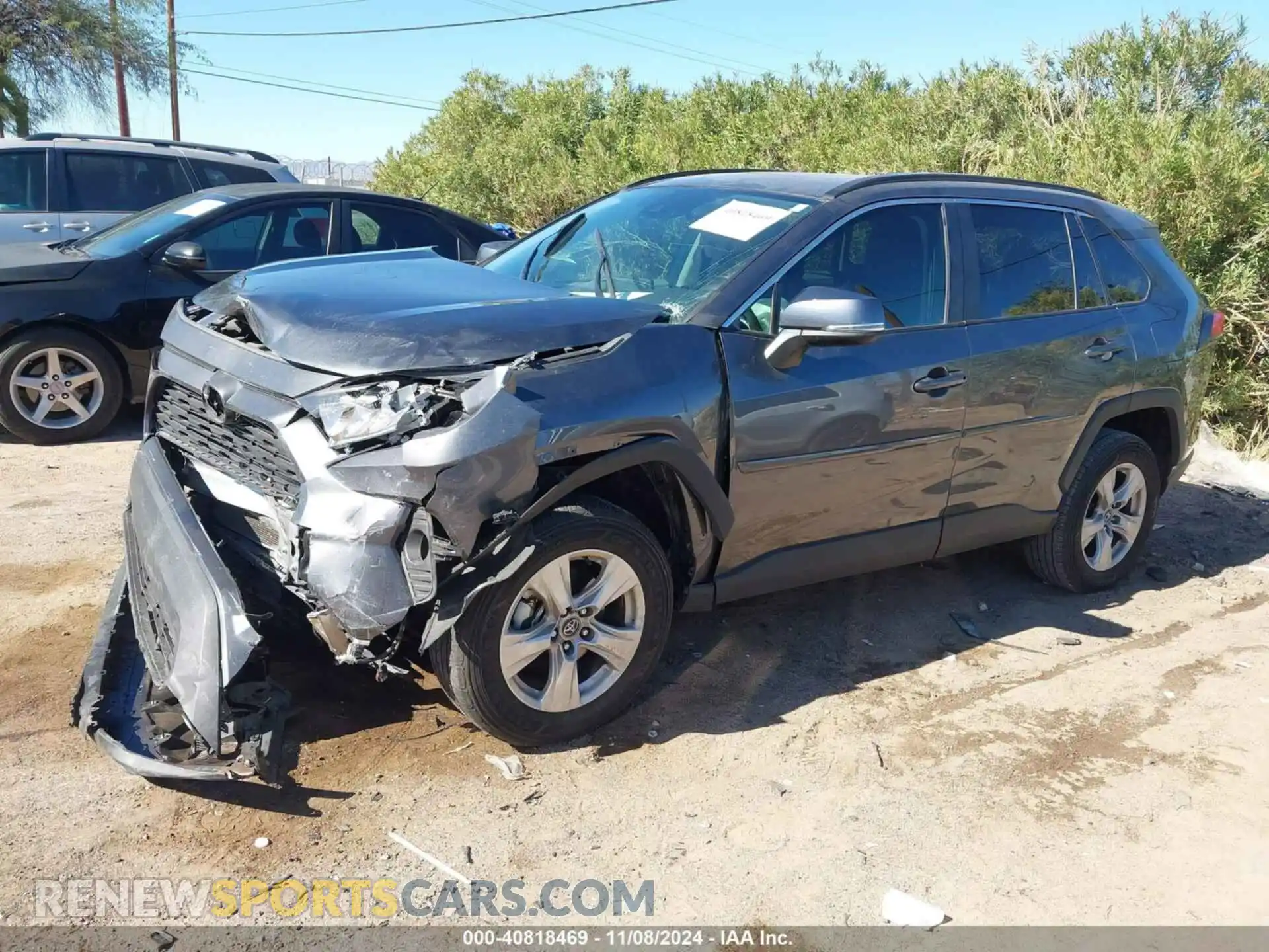 2 Photograph of a damaged car 2T3W1RFVXMC102861 TOYOTA RAV4 2021