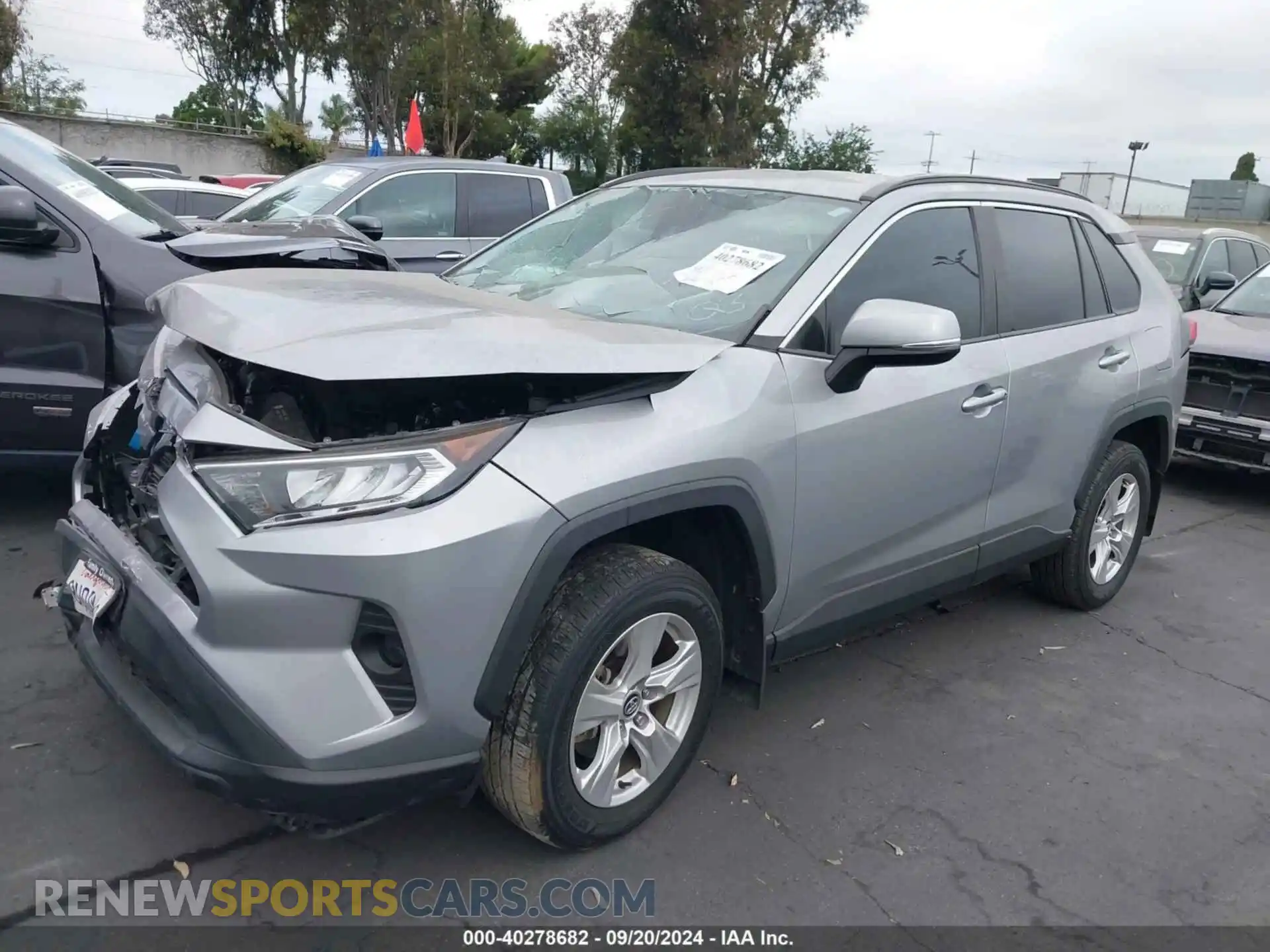 2 Photograph of a damaged car 2T3W1RFVXMC106070 TOYOTA RAV4 2021