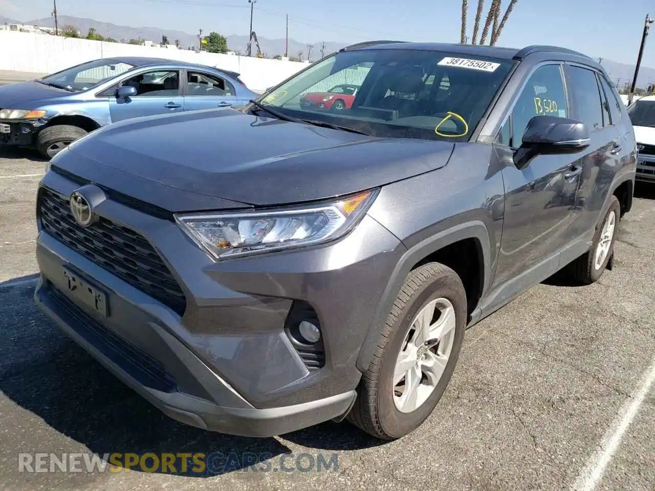 2 Фотография поврежденного автомобиля 2T3W1RFVXMC111754 TOYOTA RAV4 2021