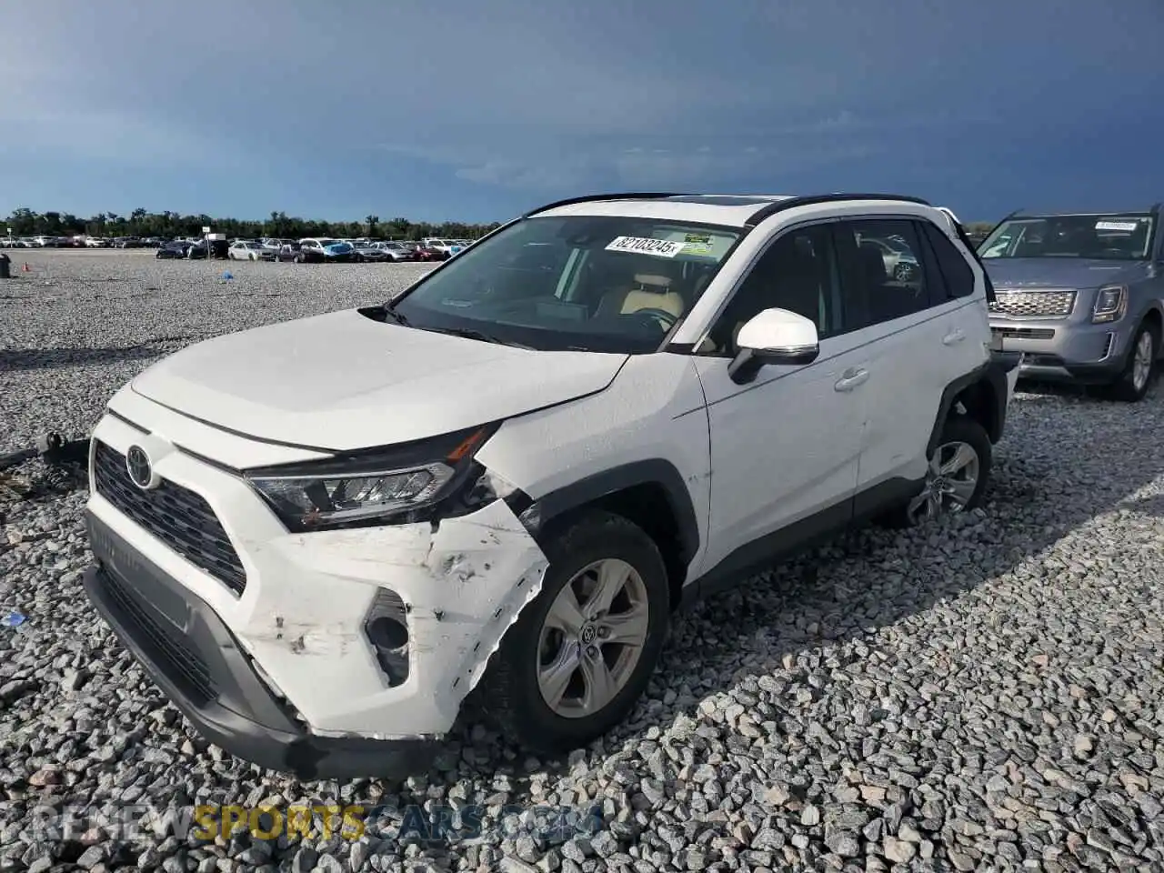 1 Photograph of a damaged car 2T3W1RFVXMC116629 TOYOTA RAV4 2021