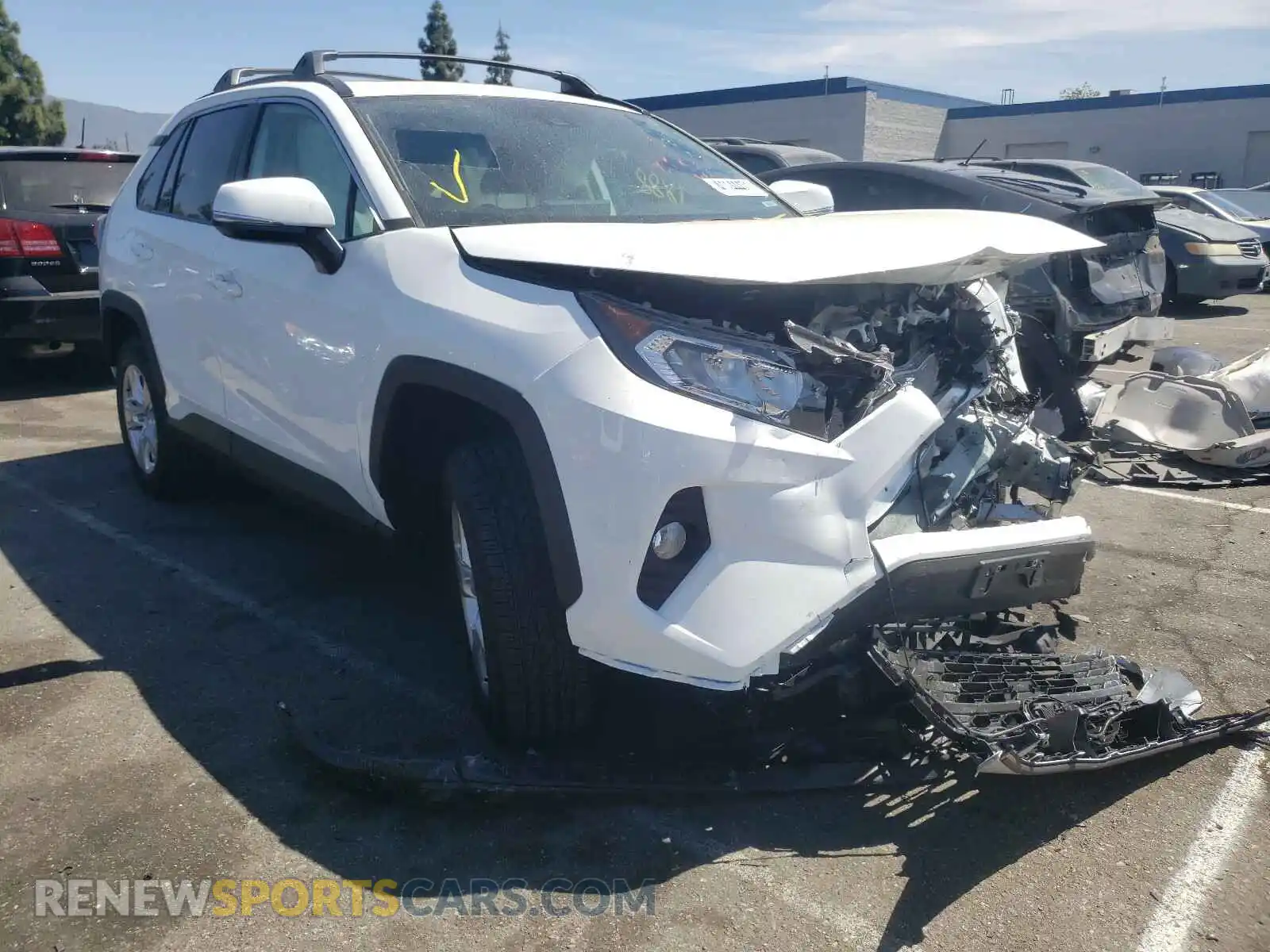 1 Photograph of a damaged car 2T3W1RFVXMC117537 TOYOTA RAV4 2021