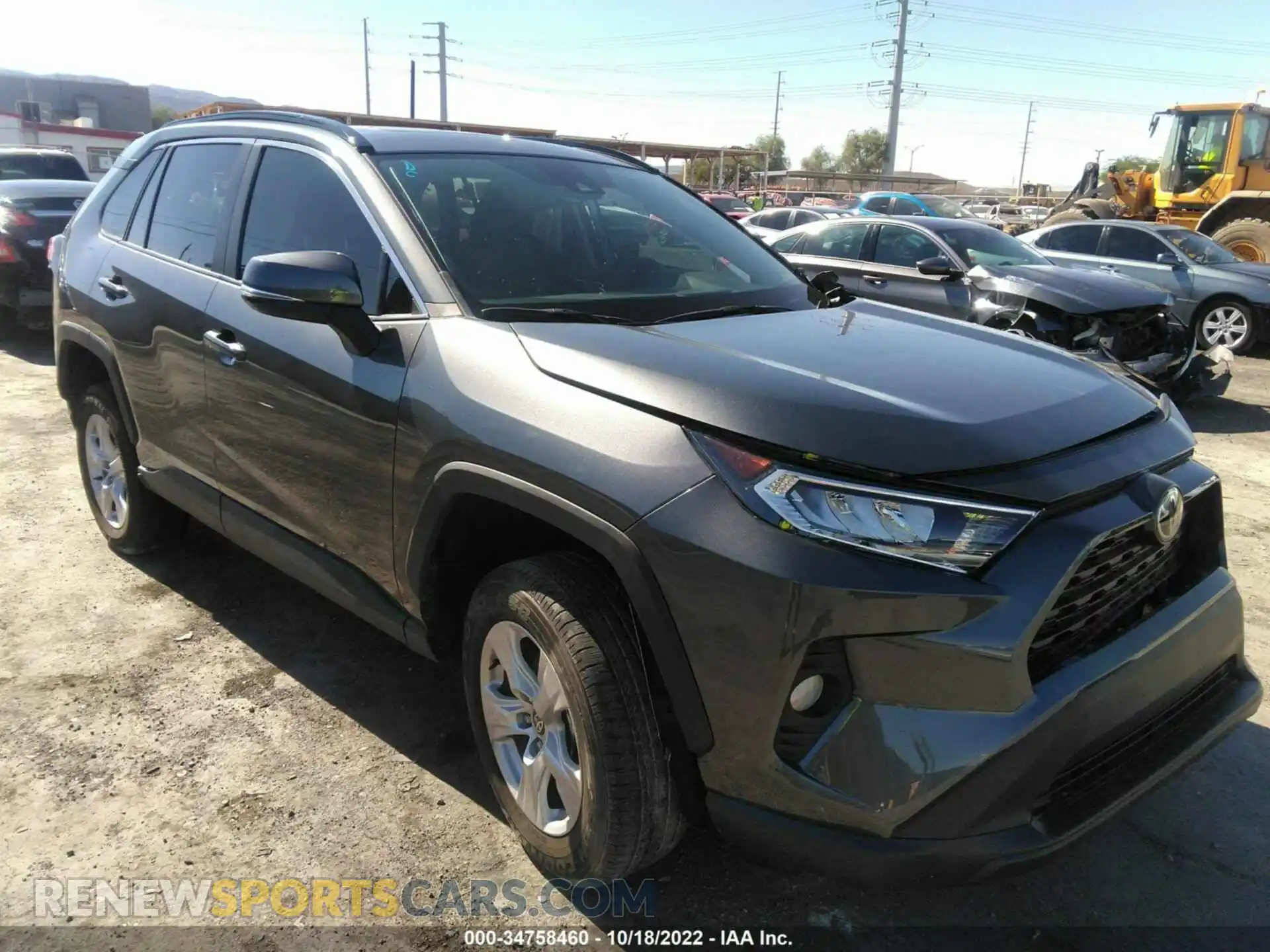 1 Photograph of a damaged car 2T3W1RFVXMC133527 TOYOTA RAV4 2021