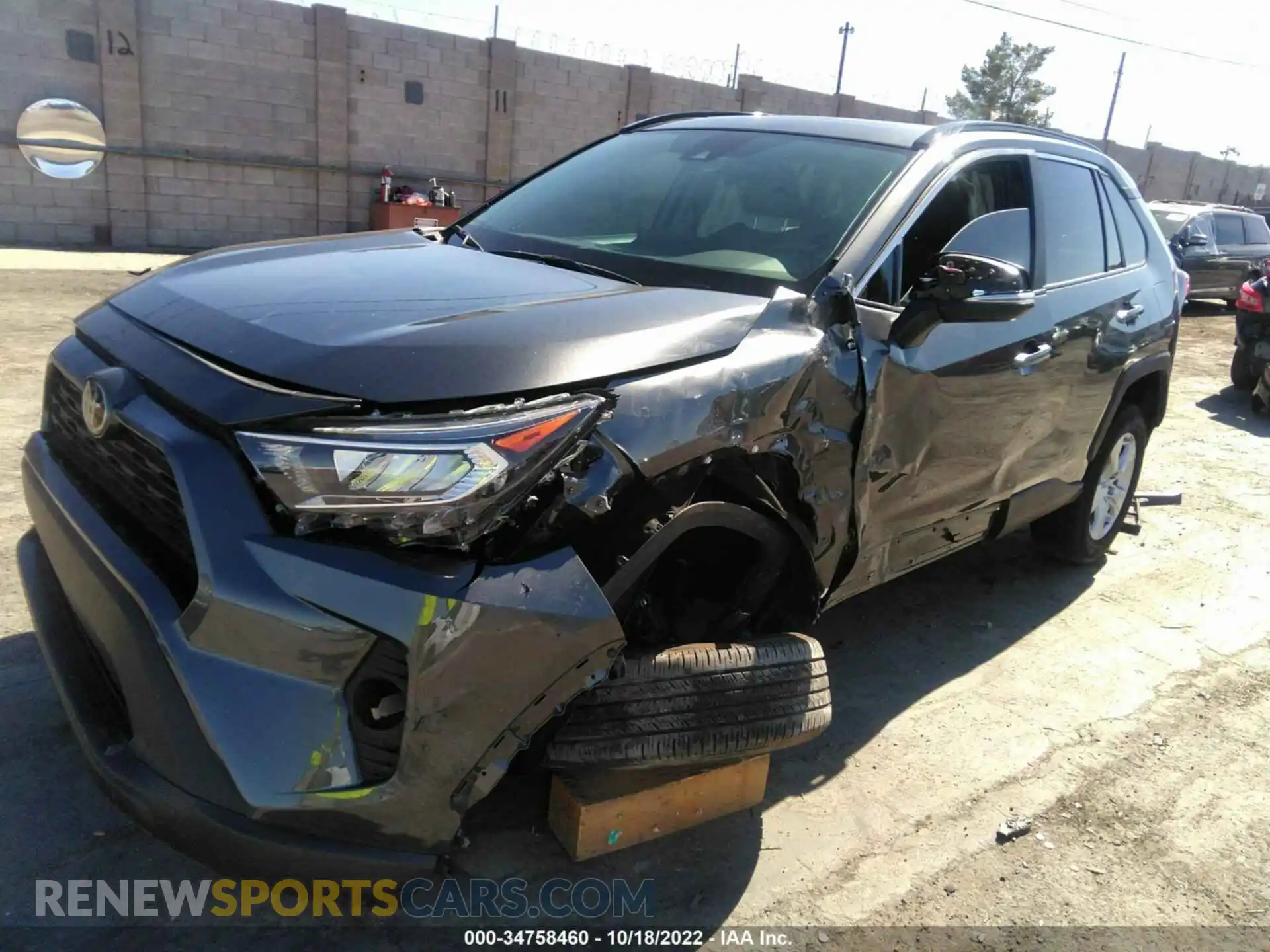 2 Photograph of a damaged car 2T3W1RFVXMC133527 TOYOTA RAV4 2021