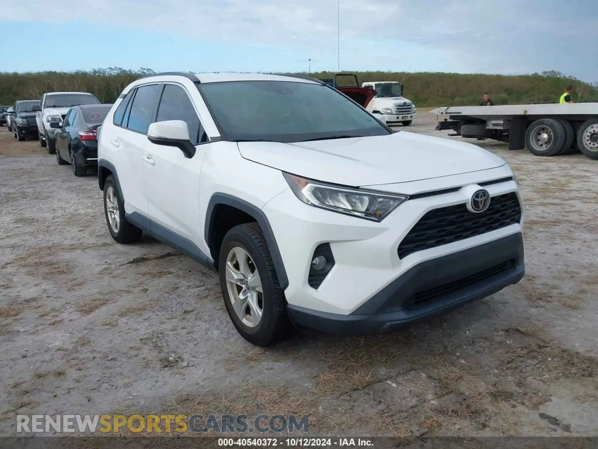 1 Photograph of a damaged car 2T3W1RFVXMC133737 TOYOTA RAV4 2021