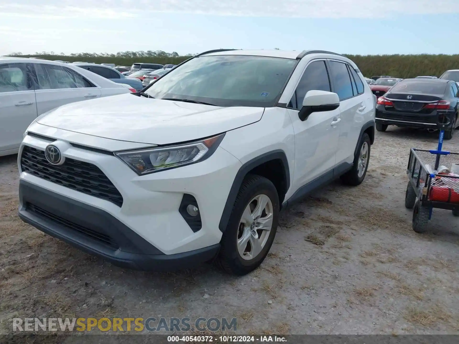 2 Photograph of a damaged car 2T3W1RFVXMC133737 TOYOTA RAV4 2021