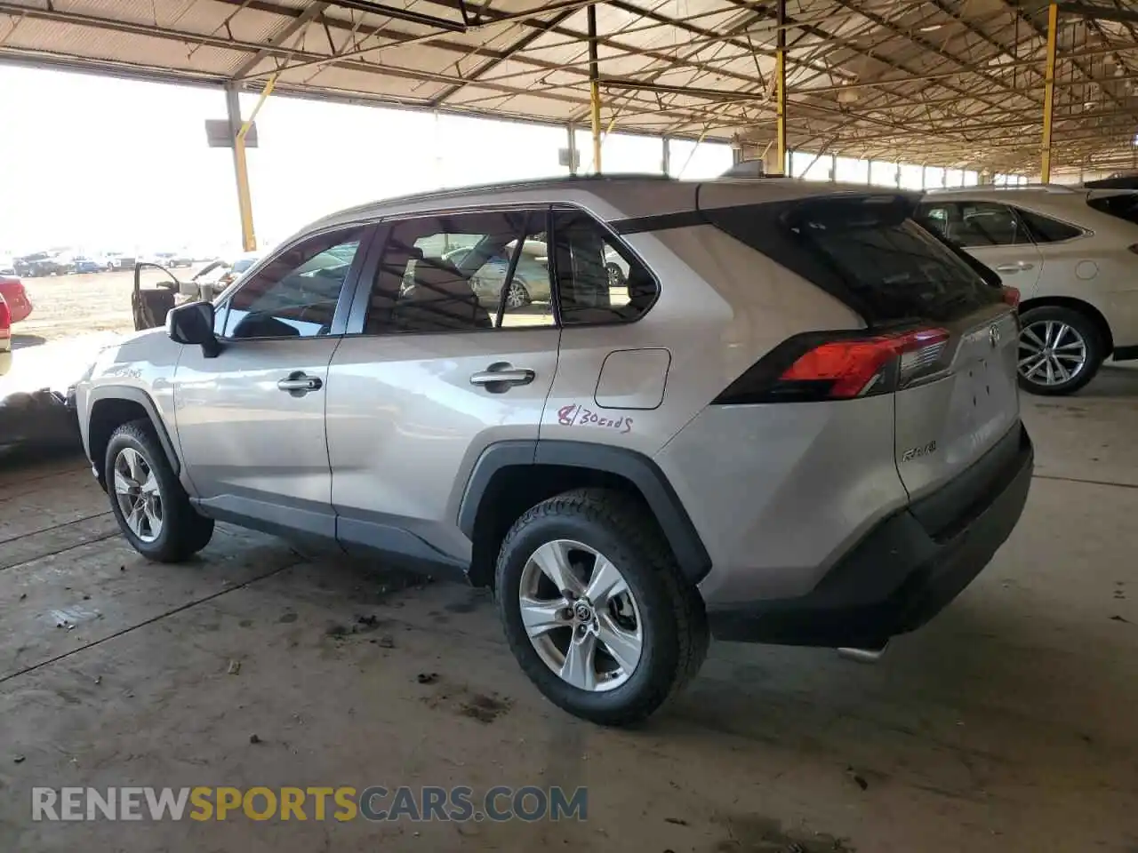 2 Photograph of a damaged car 2T3W1RFVXMC141904 TOYOTA RAV4 2021
