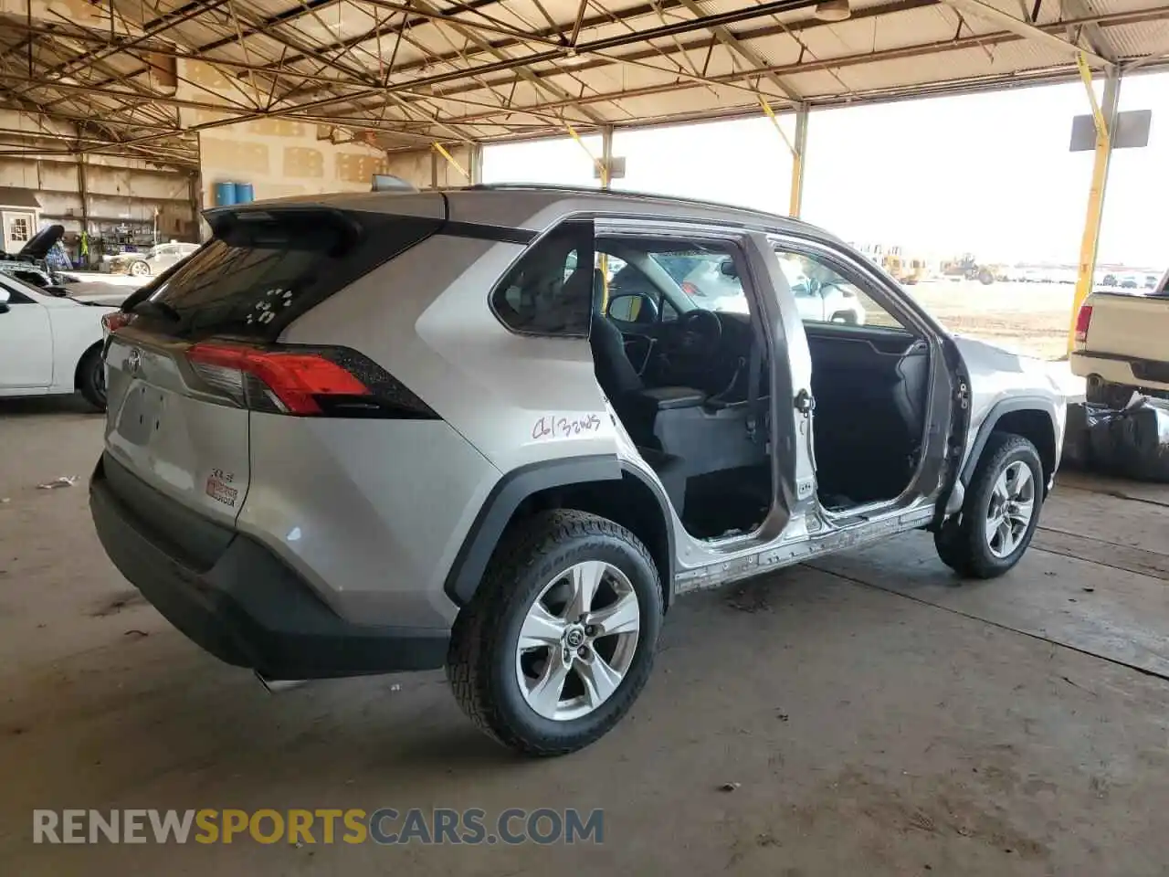 3 Photograph of a damaged car 2T3W1RFVXMC141904 TOYOTA RAV4 2021