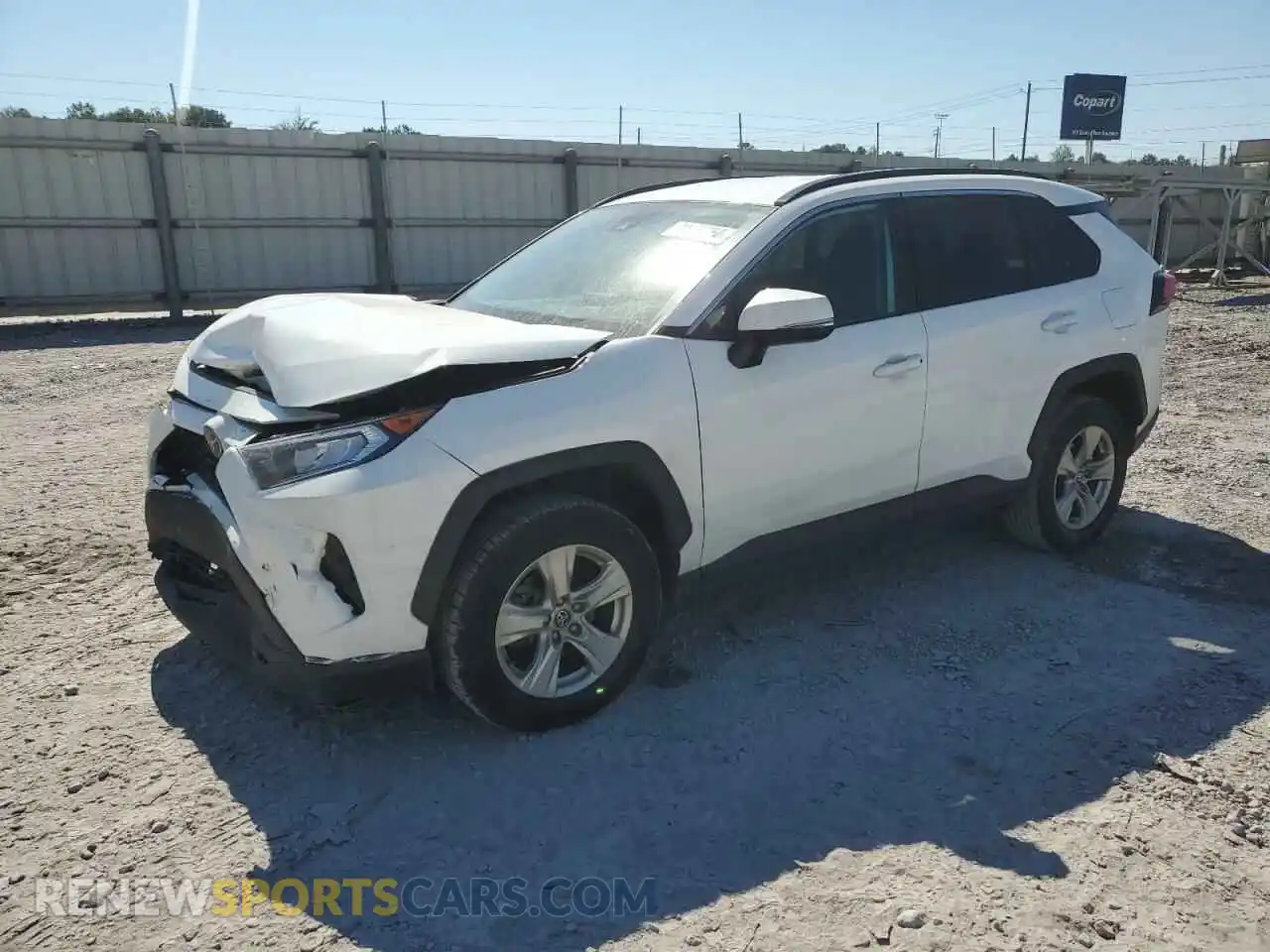 1 Photograph of a damaged car 2T3W1RFVXMC145452 TOYOTA RAV4 2021