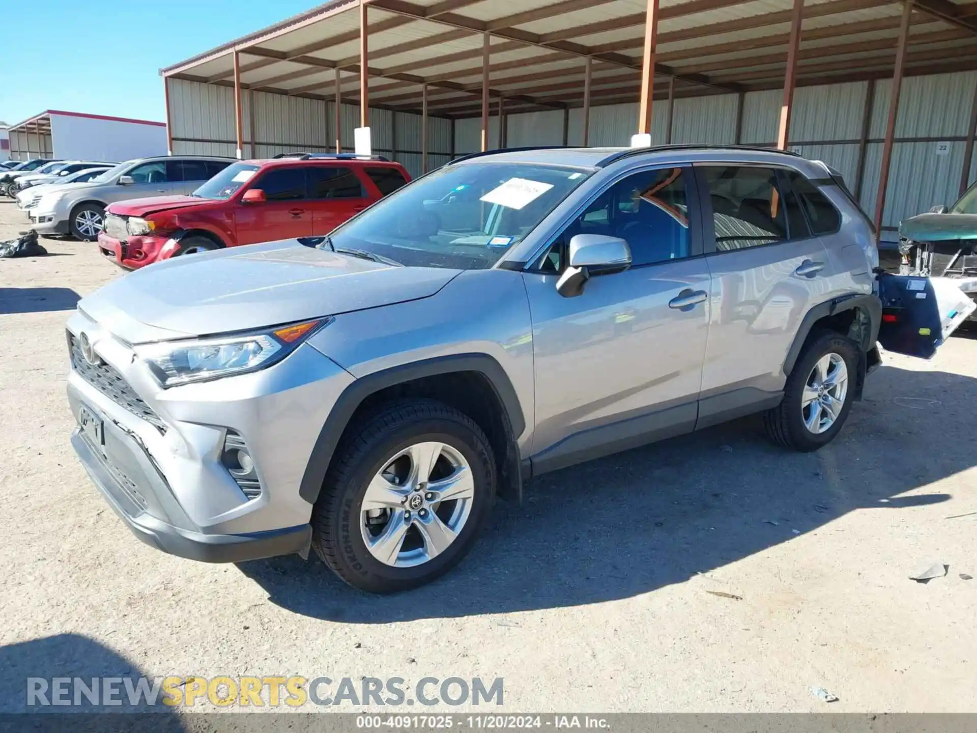 2 Photograph of a damaged car 2T3W1RFVXMC155947 TOYOTA RAV4 2021