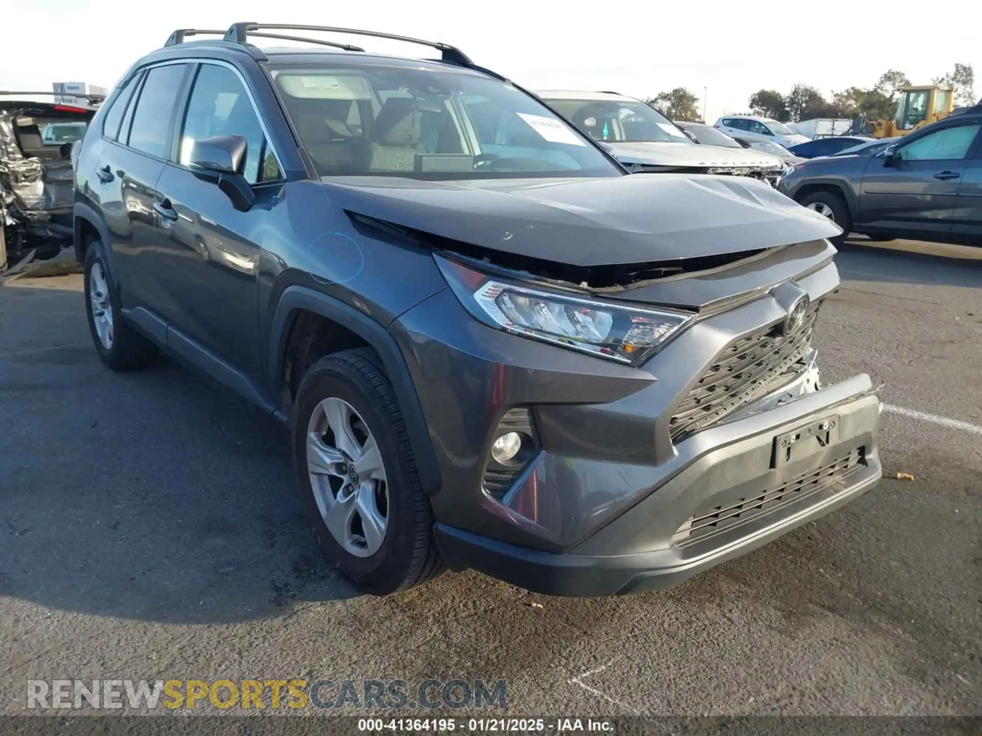 1 Photograph of a damaged car 2T3W1RFVXMC158461 TOYOTA RAV4 2021