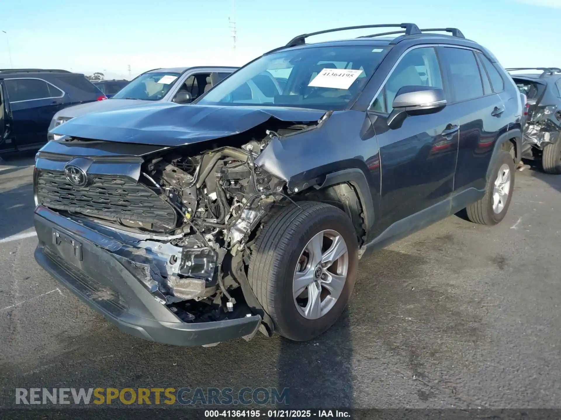 2 Photograph of a damaged car 2T3W1RFVXMC158461 TOYOTA RAV4 2021