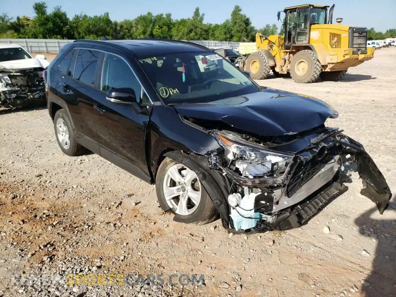 1 Photograph of a damaged car 2T3W1RFVXMC171338 TOYOTA RAV4 2021