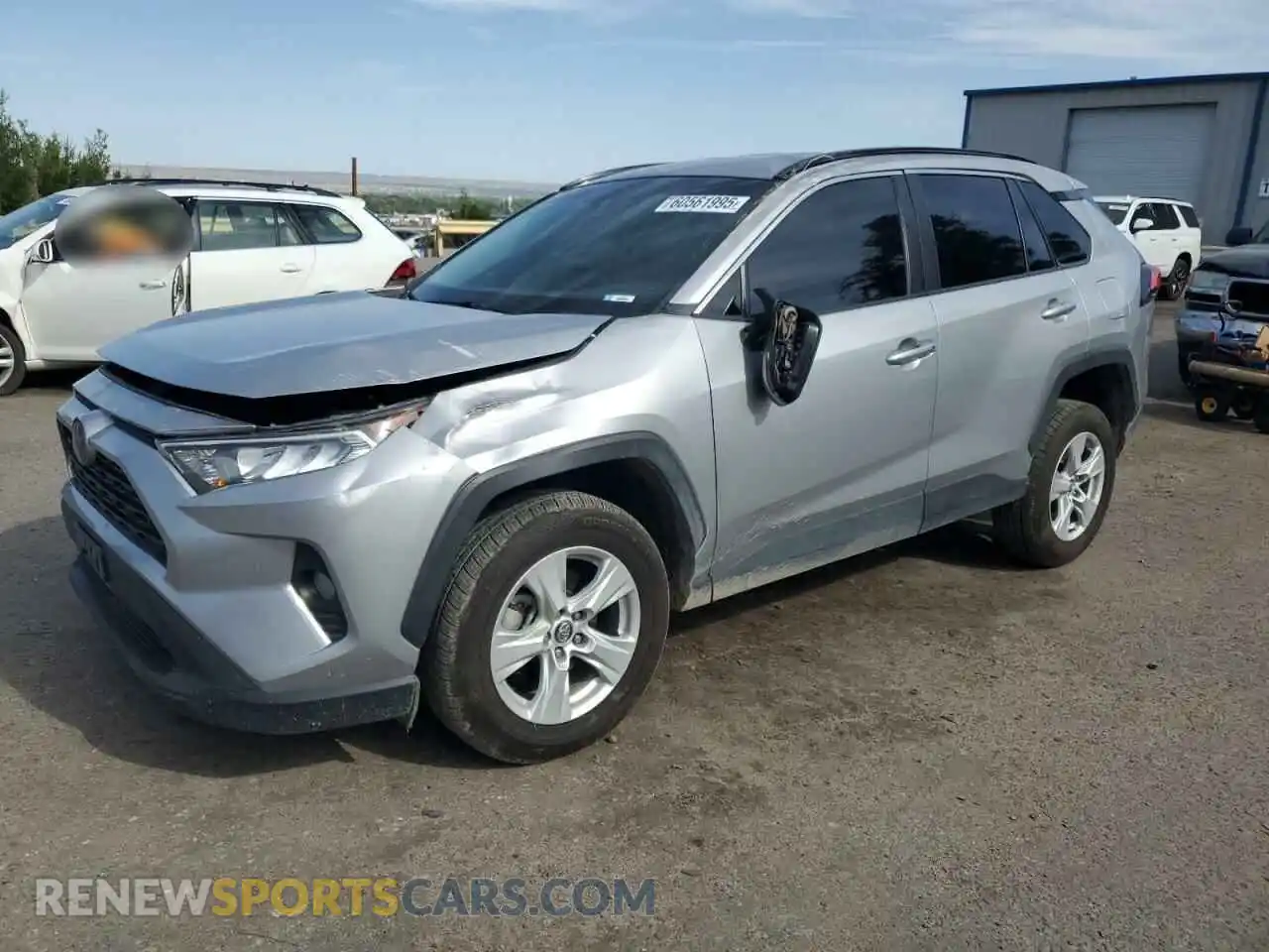 1 Photograph of a damaged car 2T3W1RFVXMW104852 TOYOTA RAV4 2021