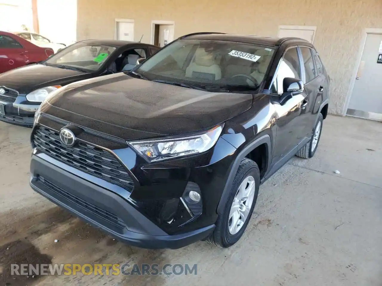 2 fotografías del automóvil dañado 2T3W1RFVXMW105838 TOYOTA RAV4 2021