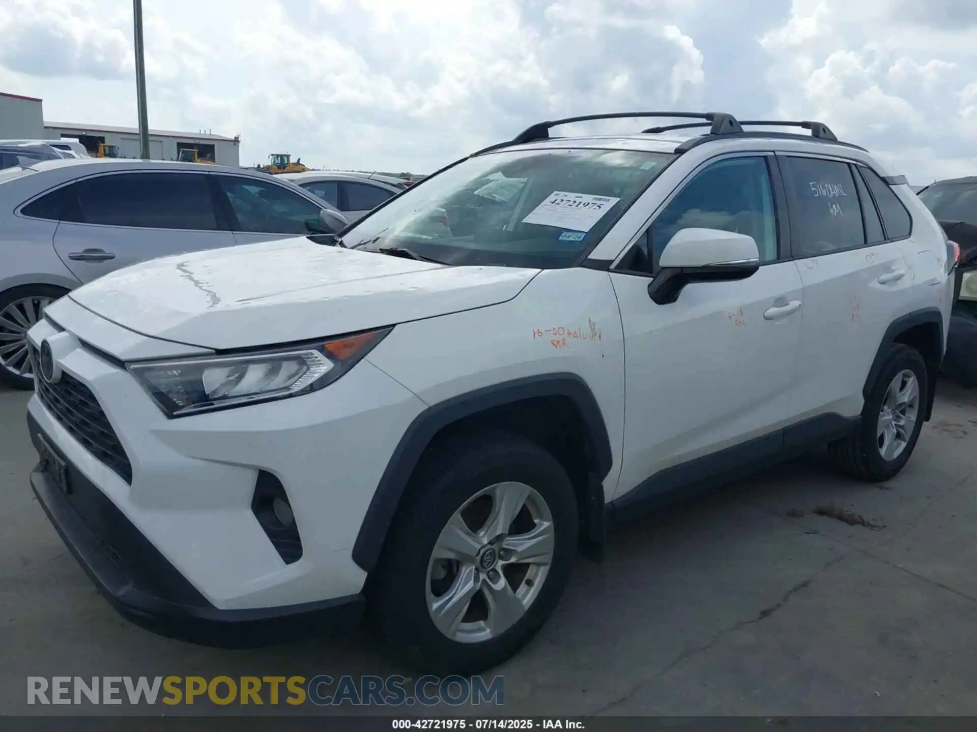 2 Photograph of a damaged car 2T3W1RFVXMW106729 TOYOTA RAV4 2021