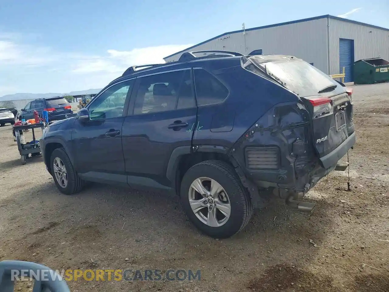 2 Photograph of a damaged car 2T3W1RFVXMW132831 TOYOTA RAV4 2021