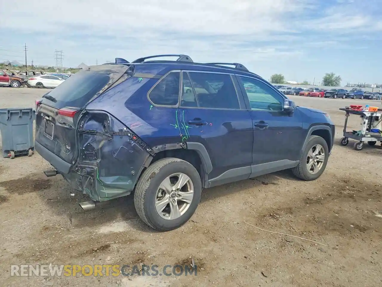 3 Photograph of a damaged car 2T3W1RFVXMW132831 TOYOTA RAV4 2021
