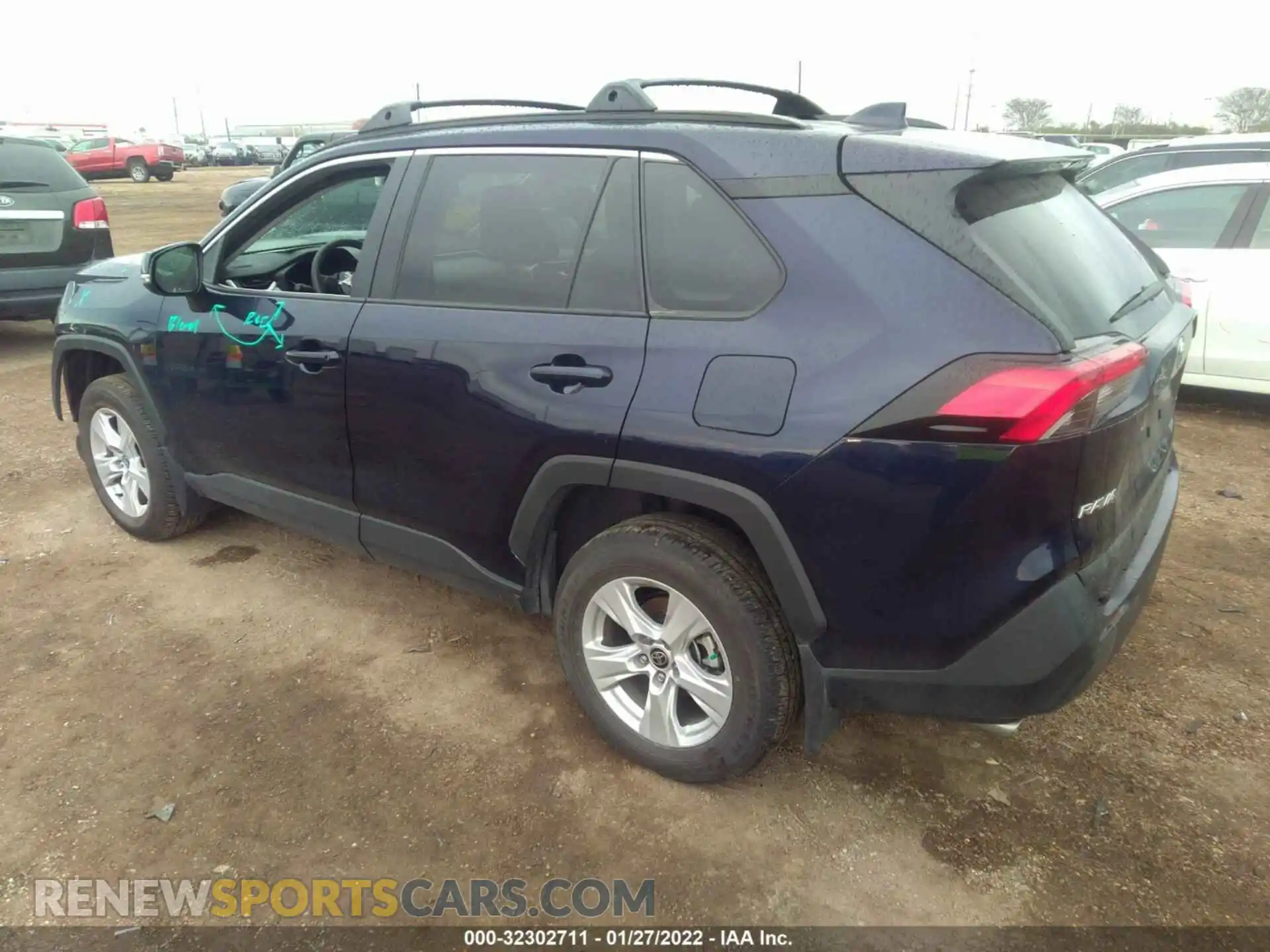 3 Photograph of a damaged car 2T3W1RFVXMW155879 TOYOTA RAV4 2021