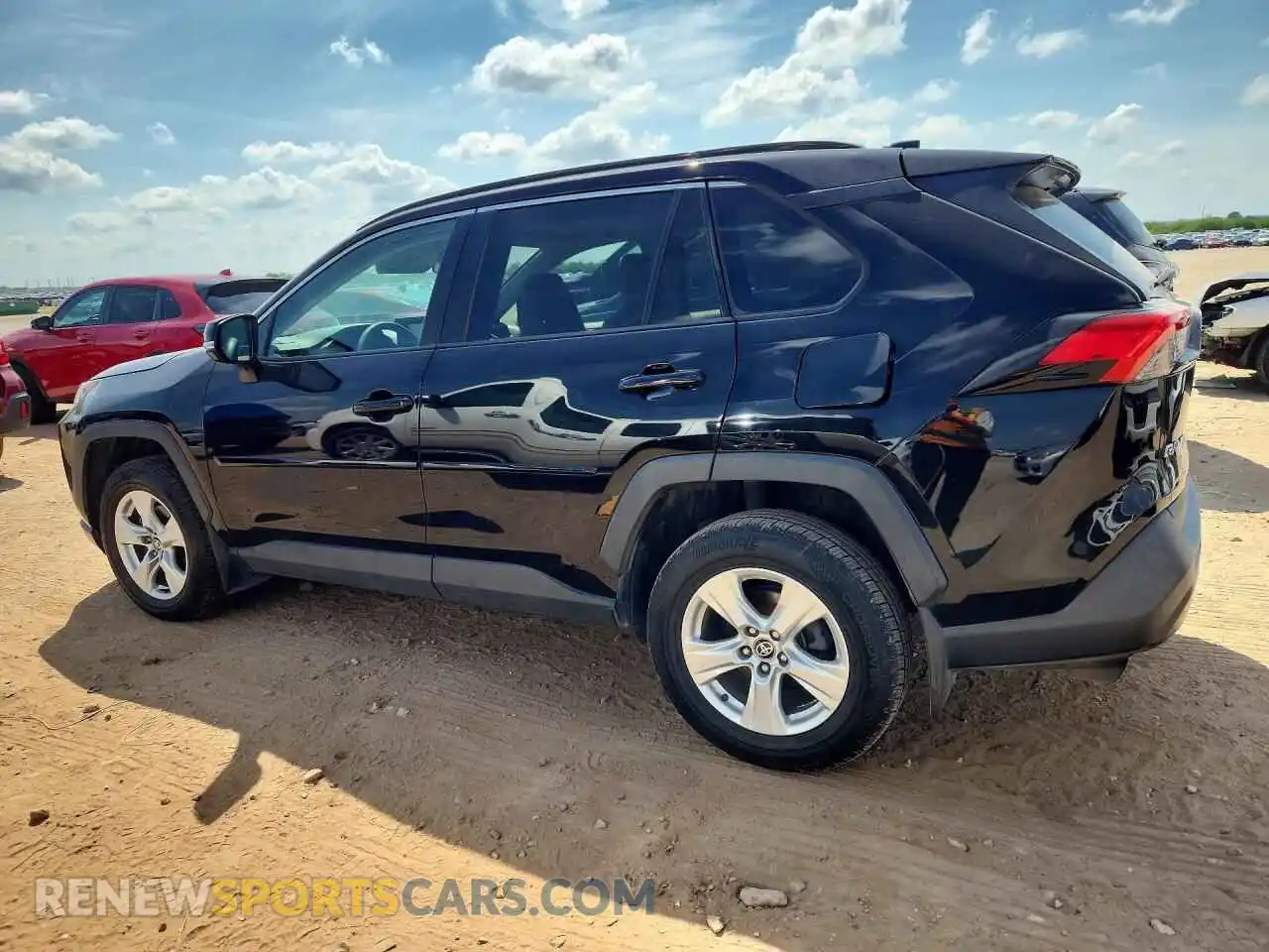 2 Фотография поврежденного автомобиля 2T3W1RFVXMW160760 TOYOTA RAV4 2021