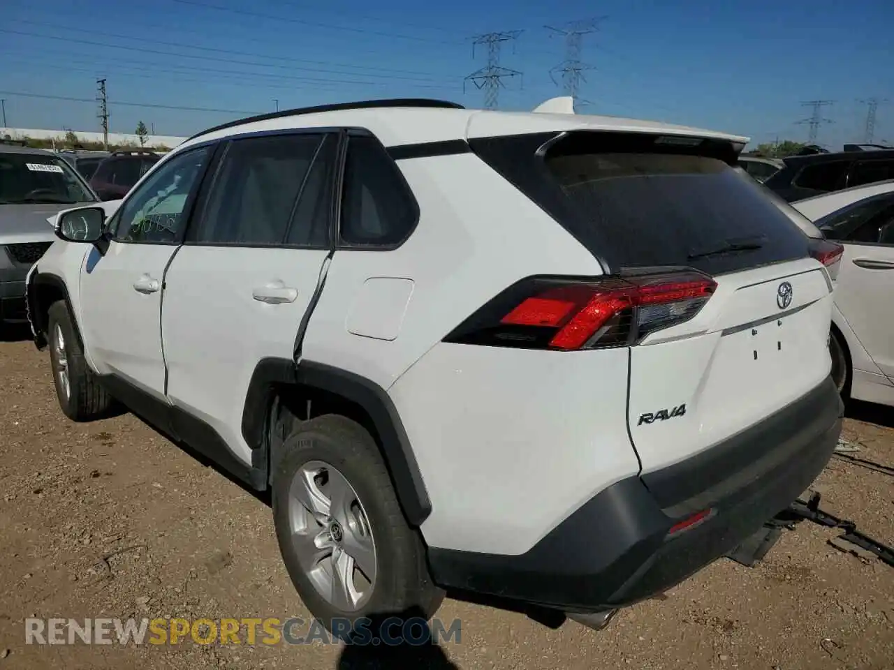 3 Photograph of a damaged car 2T3W1RFVXMW161830 TOYOTA RAV4 2021