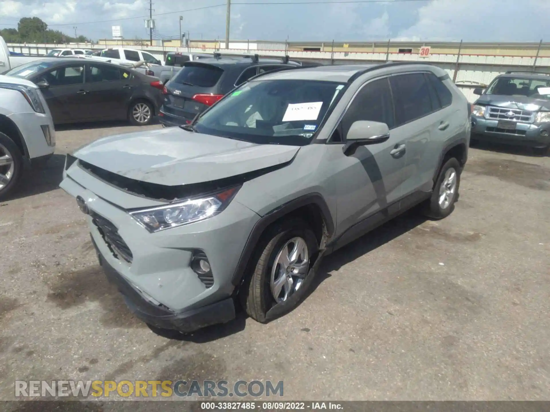 2 Photograph of a damaged car 2T3W1RFVXMW164338 TOYOTA RAV4 2021
