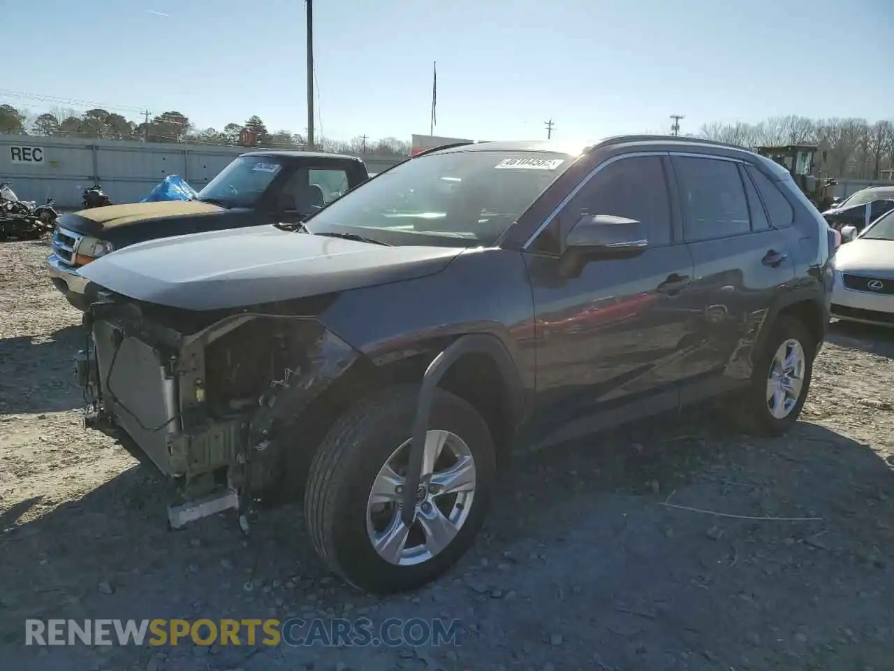 1 Photograph of a damaged car 2T3W1RFVXMW170401 TOYOTA RAV4 2021