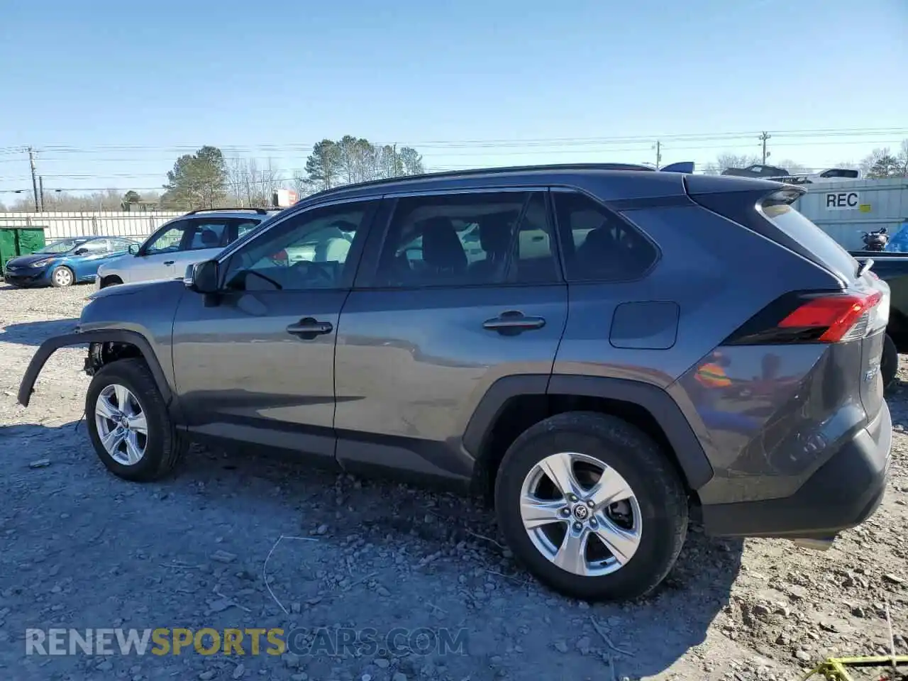 2 Photograph of a damaged car 2T3W1RFVXMW170401 TOYOTA RAV4 2021