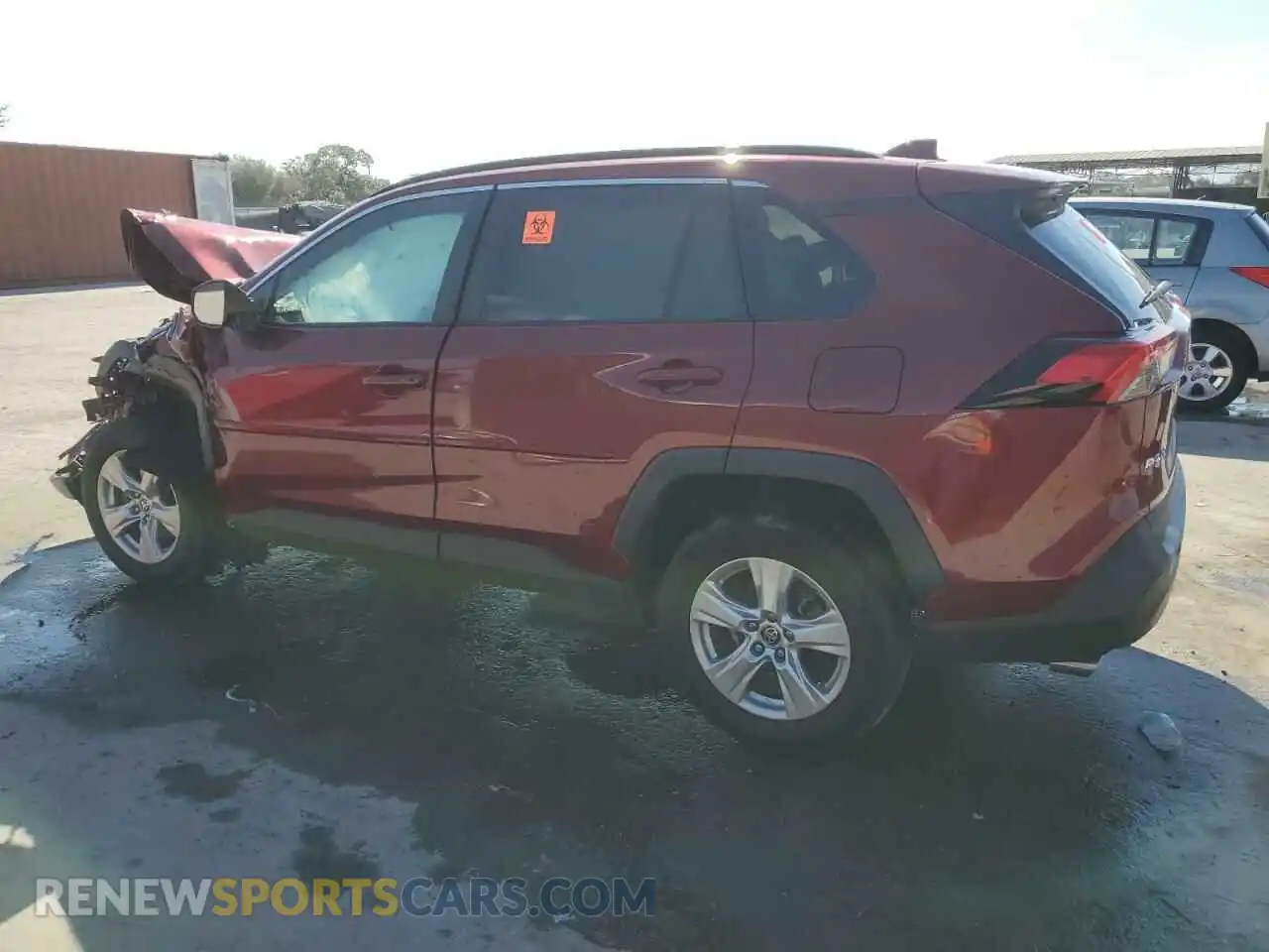 2 fotografías del automóvil dañado 2T3W1RFVXMW174349 TOYOTA RAV4 2021