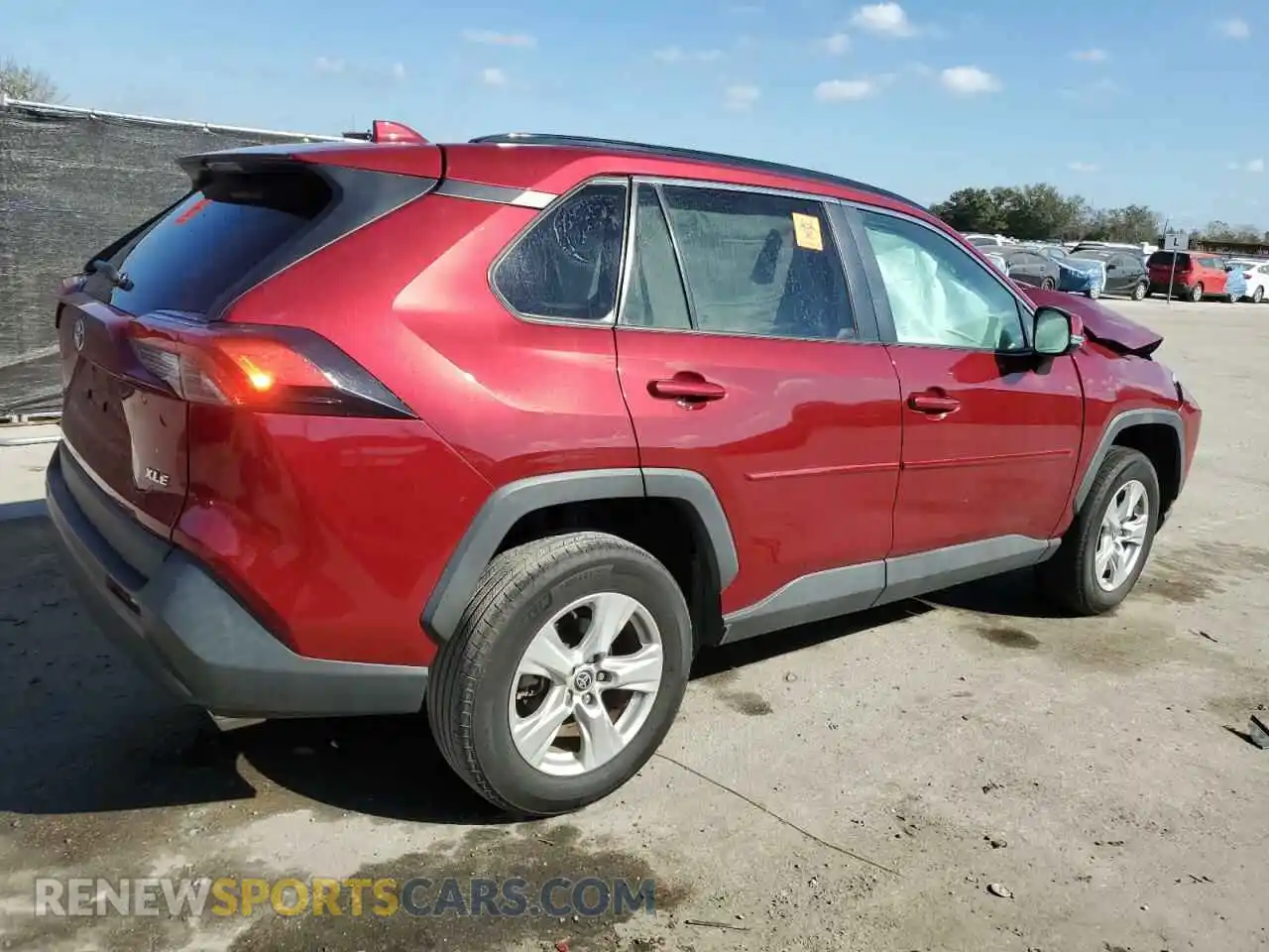 3 fotografías del automóvil dañado 2T3W1RFVXMW174349 TOYOTA RAV4 2021
