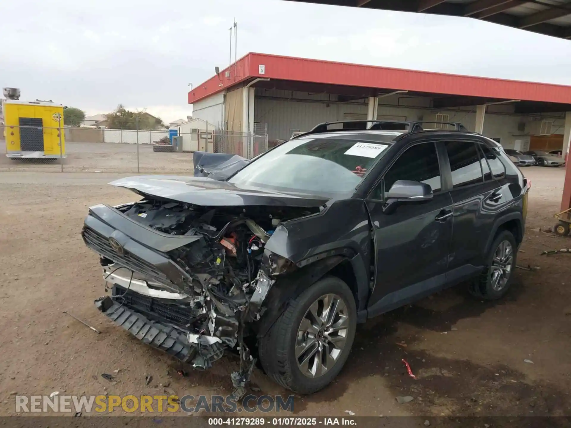 2 Photograph of a damaged car 2T3Y1RFV1MC138608 TOYOTA RAV4 2021