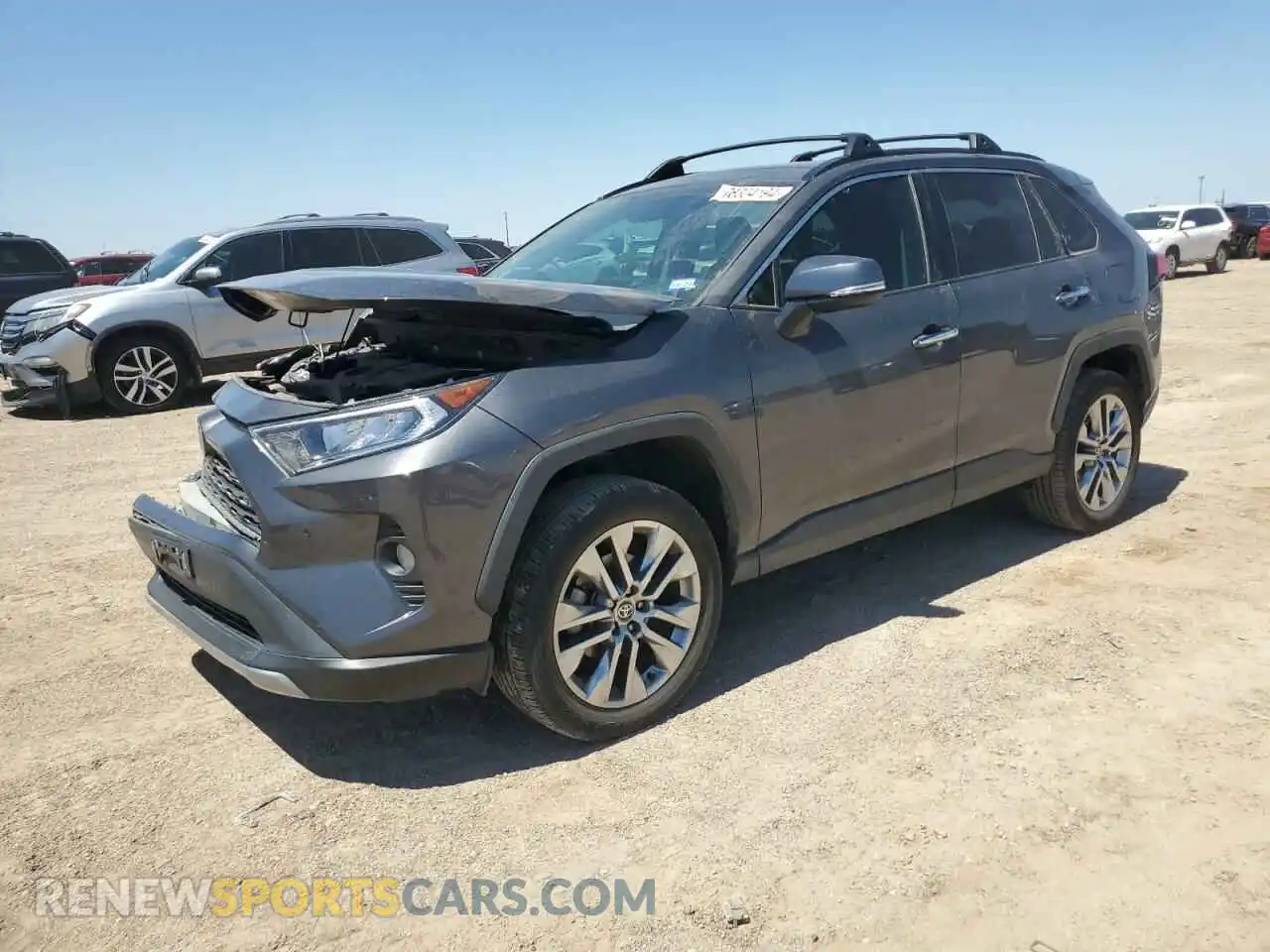 1 Photograph of a damaged car 2T3Y1RFV1MW173714 TOYOTA RAV4 2021