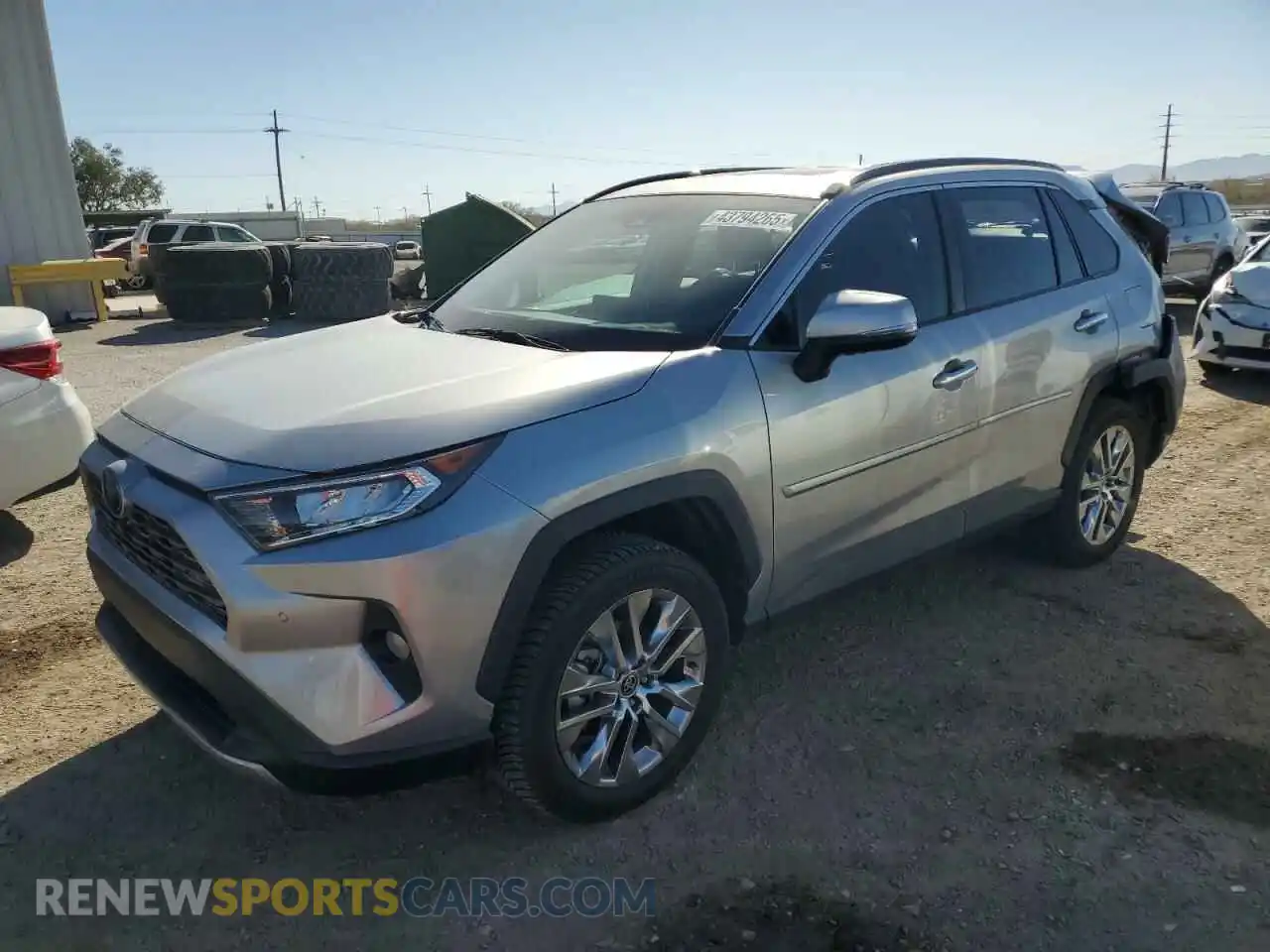 1 Photograph of a damaged car 2T3Y1RFV7MC116659 TOYOTA RAV4 2021
