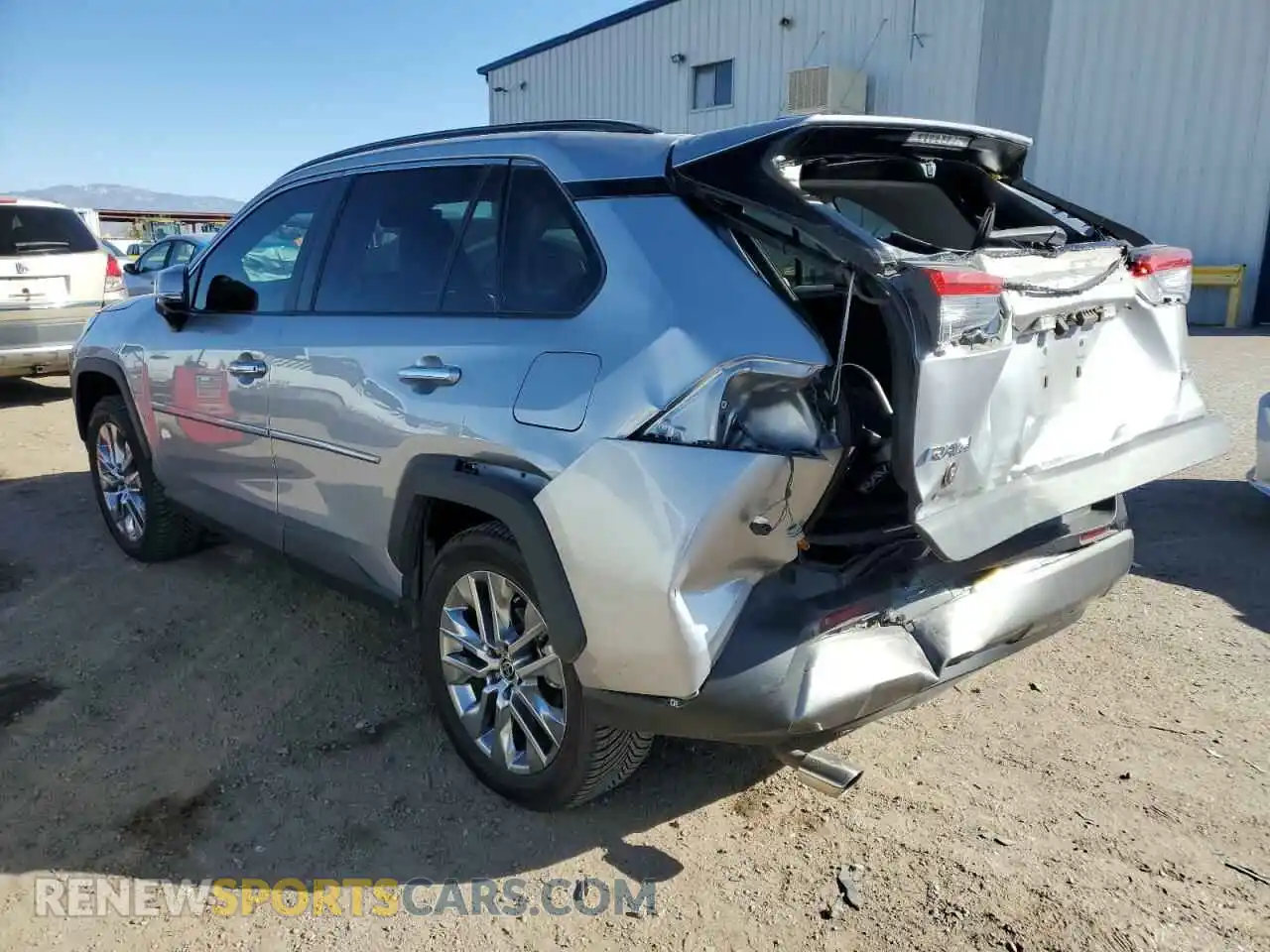 2 Photograph of a damaged car 2T3Y1RFV7MC116659 TOYOTA RAV4 2021