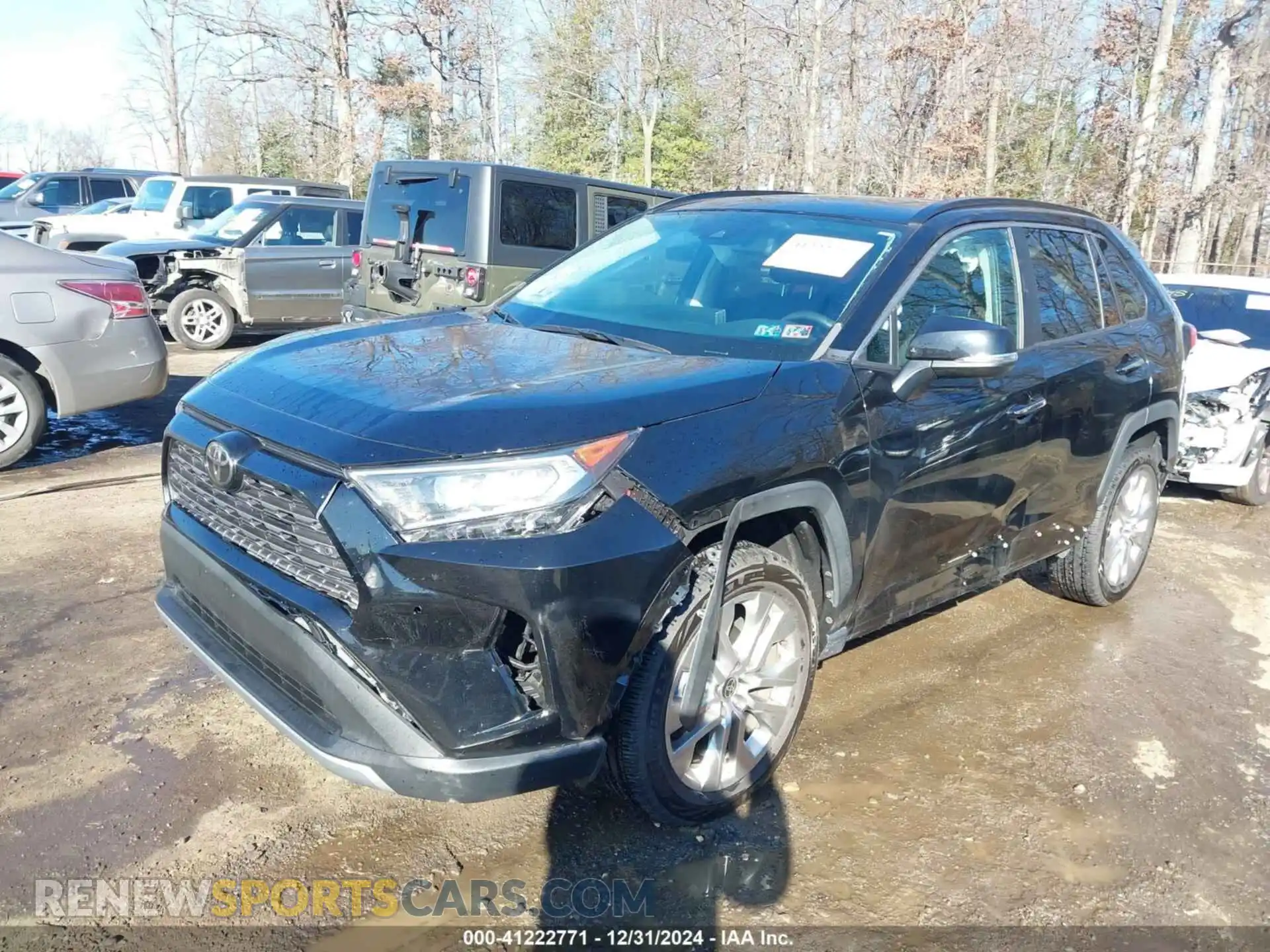 2 Photograph of a damaged car 2T3Y1RFV7MC150410 TOYOTA RAV4 2021