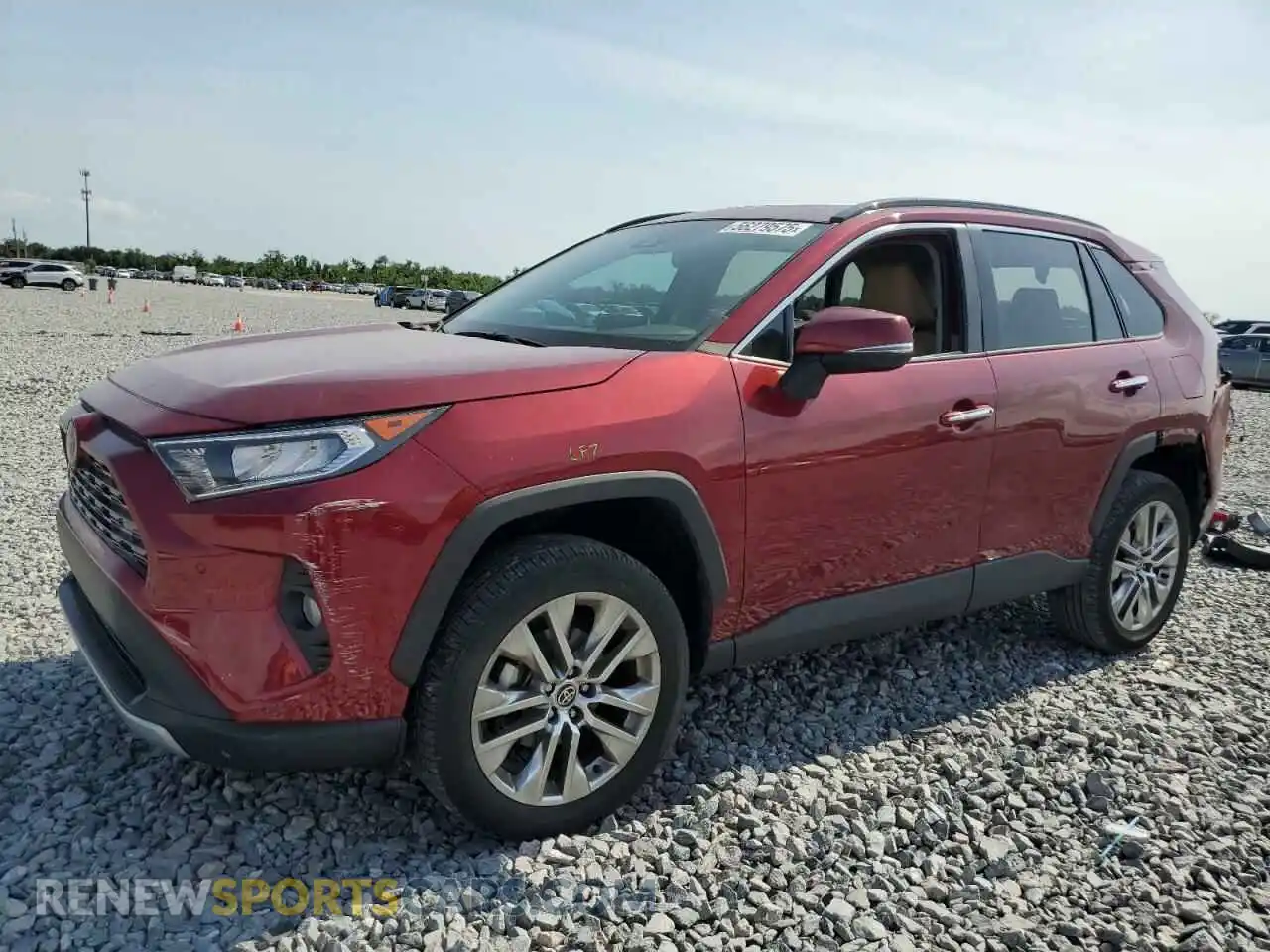 1 Photograph of a damaged car 2T3Y1RFV7MW144508 TOYOTA RAV4 2021