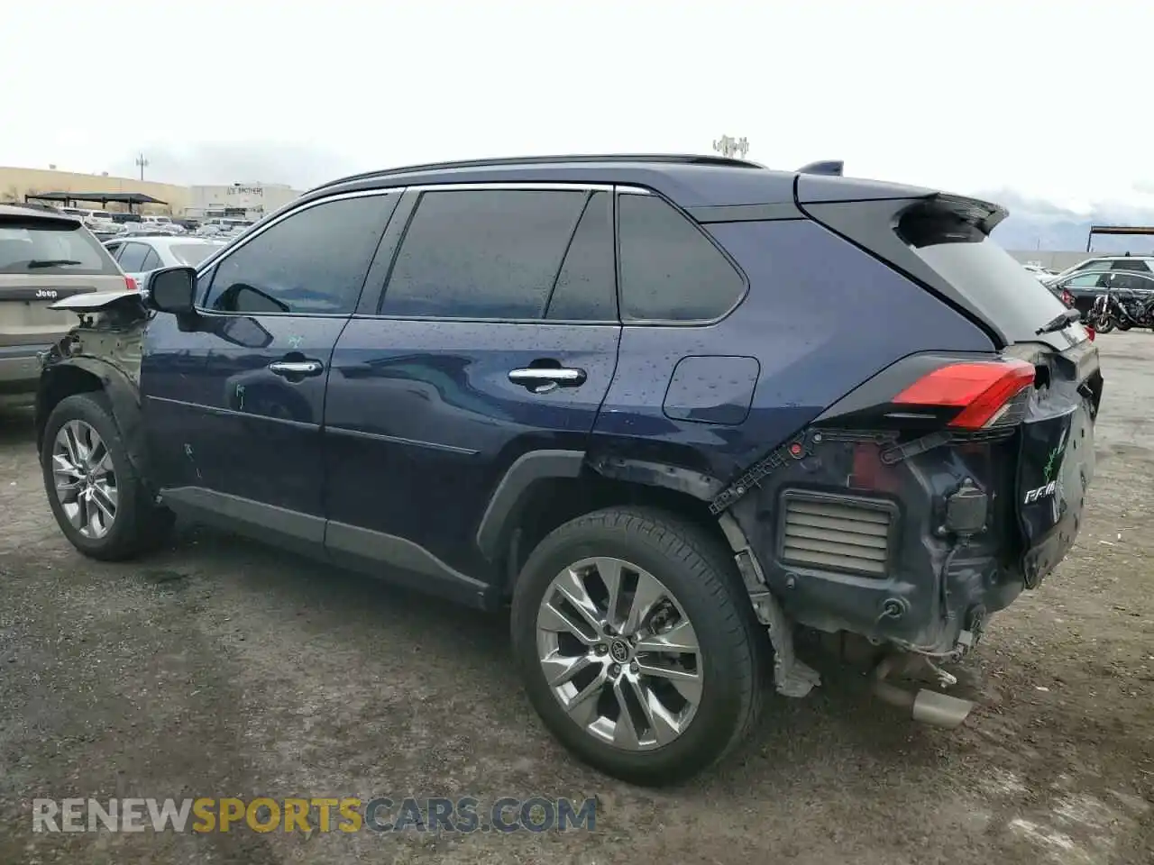 2 Photograph of a damaged car 2T3Y1RFV8MW170261 TOYOTA RAV4 2021