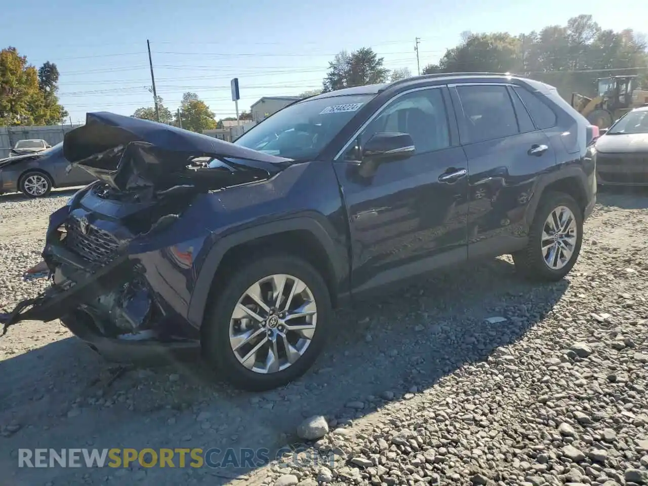 1 Photograph of a damaged car 2T3Y1RFV9MW154036 TOYOTA RAV4 2021