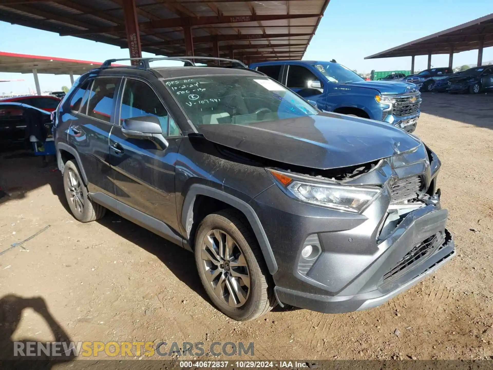 1 Фотография поврежденного автомобиля 2T3Y1RFVXMC107941 TOYOTA RAV4 2021