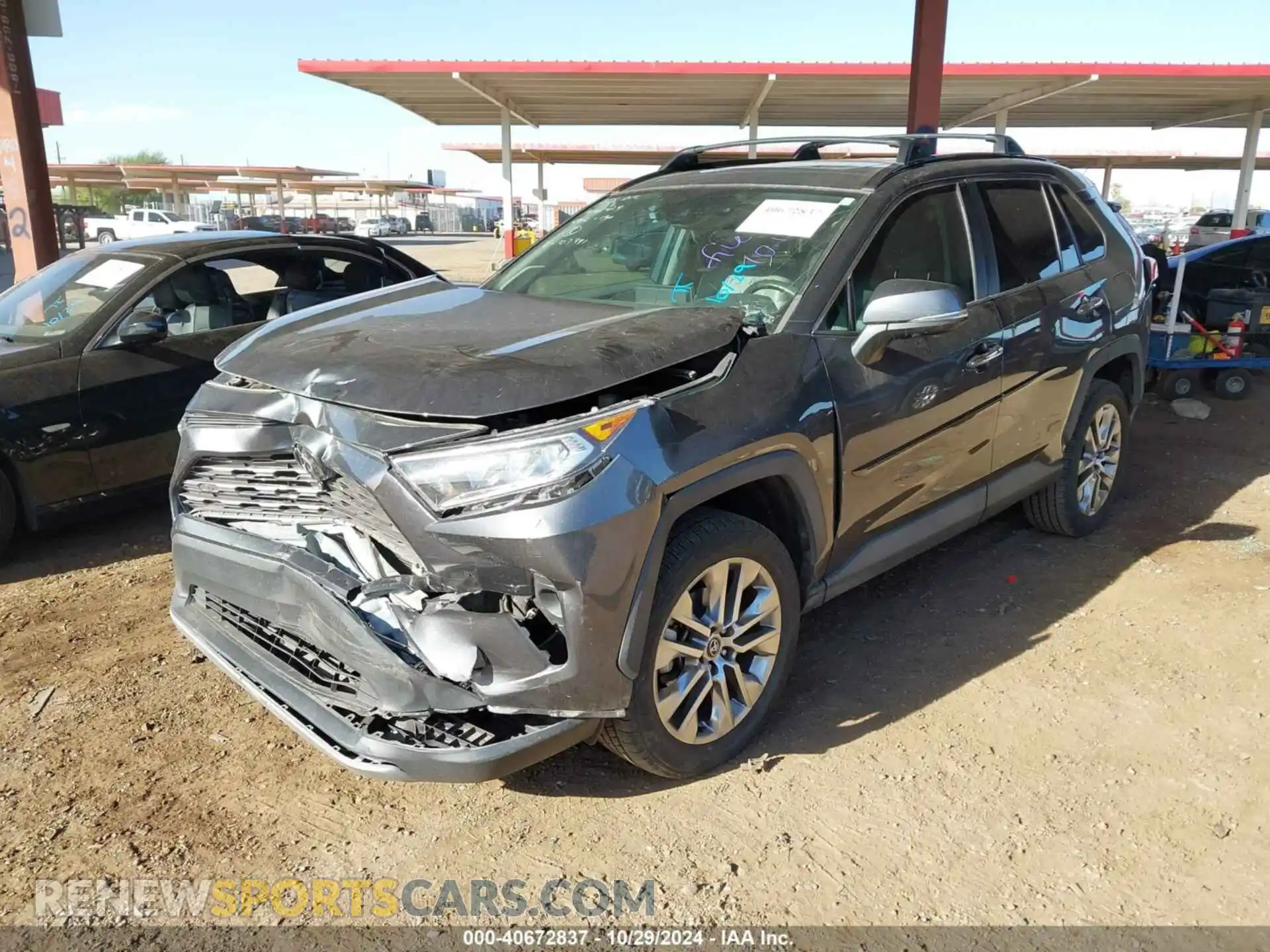 2 Фотография поврежденного автомобиля 2T3Y1RFVXMC107941 TOYOTA RAV4 2021