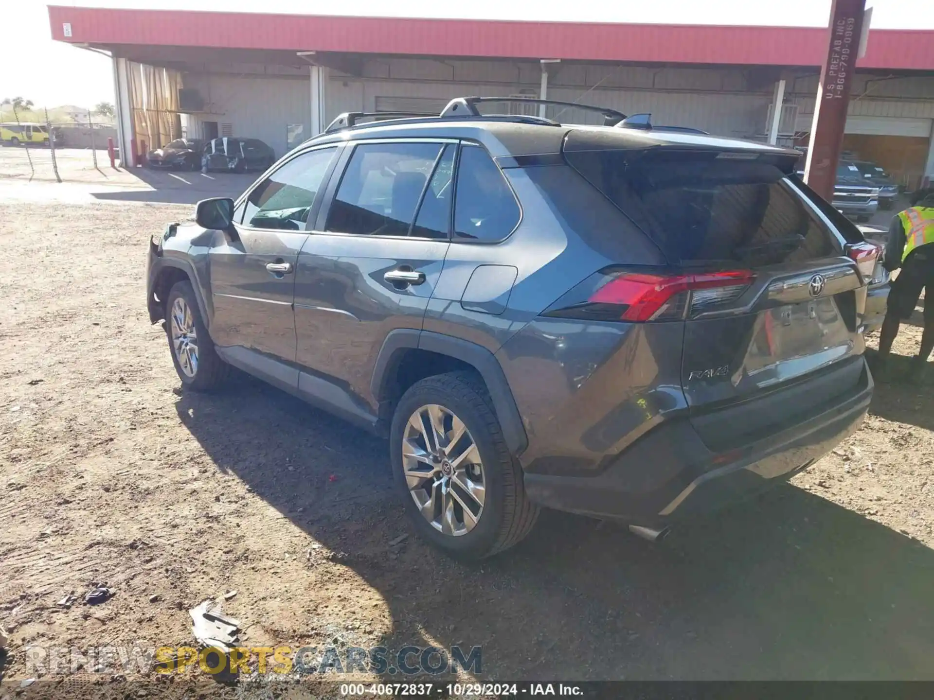 3 Фотография поврежденного автомобиля 2T3Y1RFVXMC107941 TOYOTA RAV4 2021