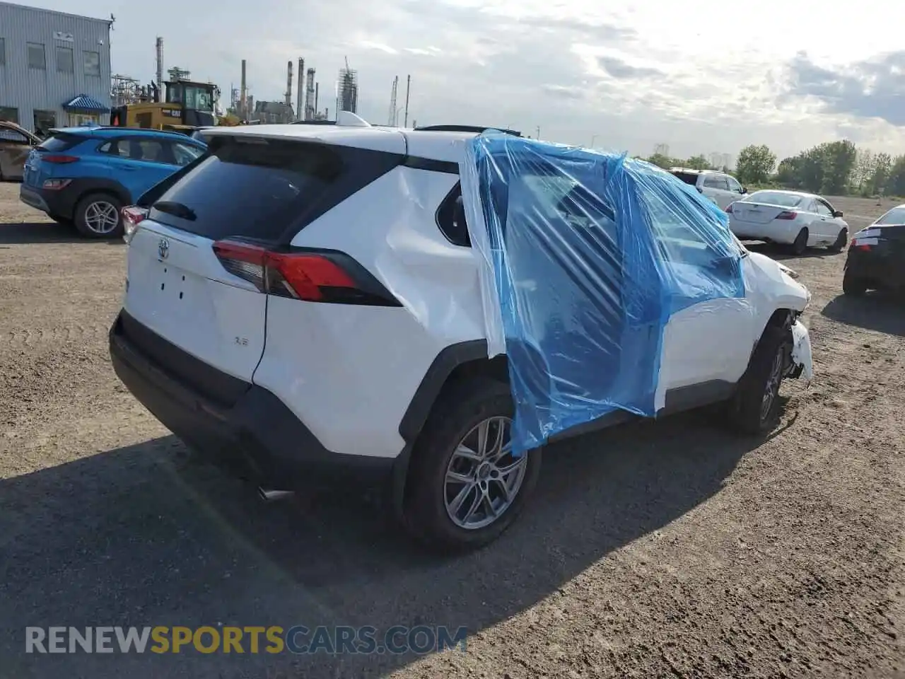 3 fotografías del automóvil dañado 2T3Z1RFV5MW185224 TOYOTA RAV4 2021