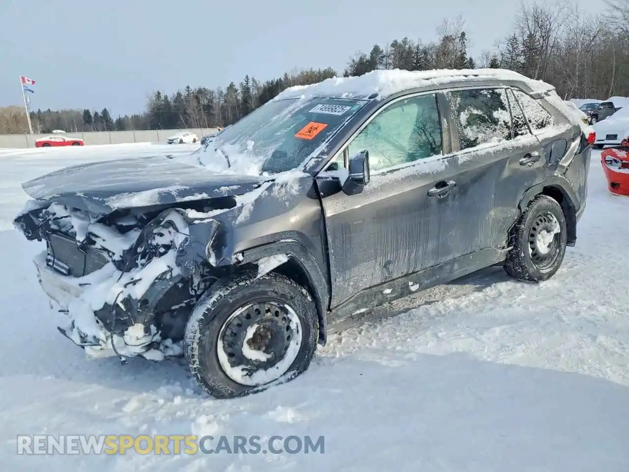 1 Photograph of a damaged car 2T3Z1RFV6MC095193 TOYOTA RAV4 2021