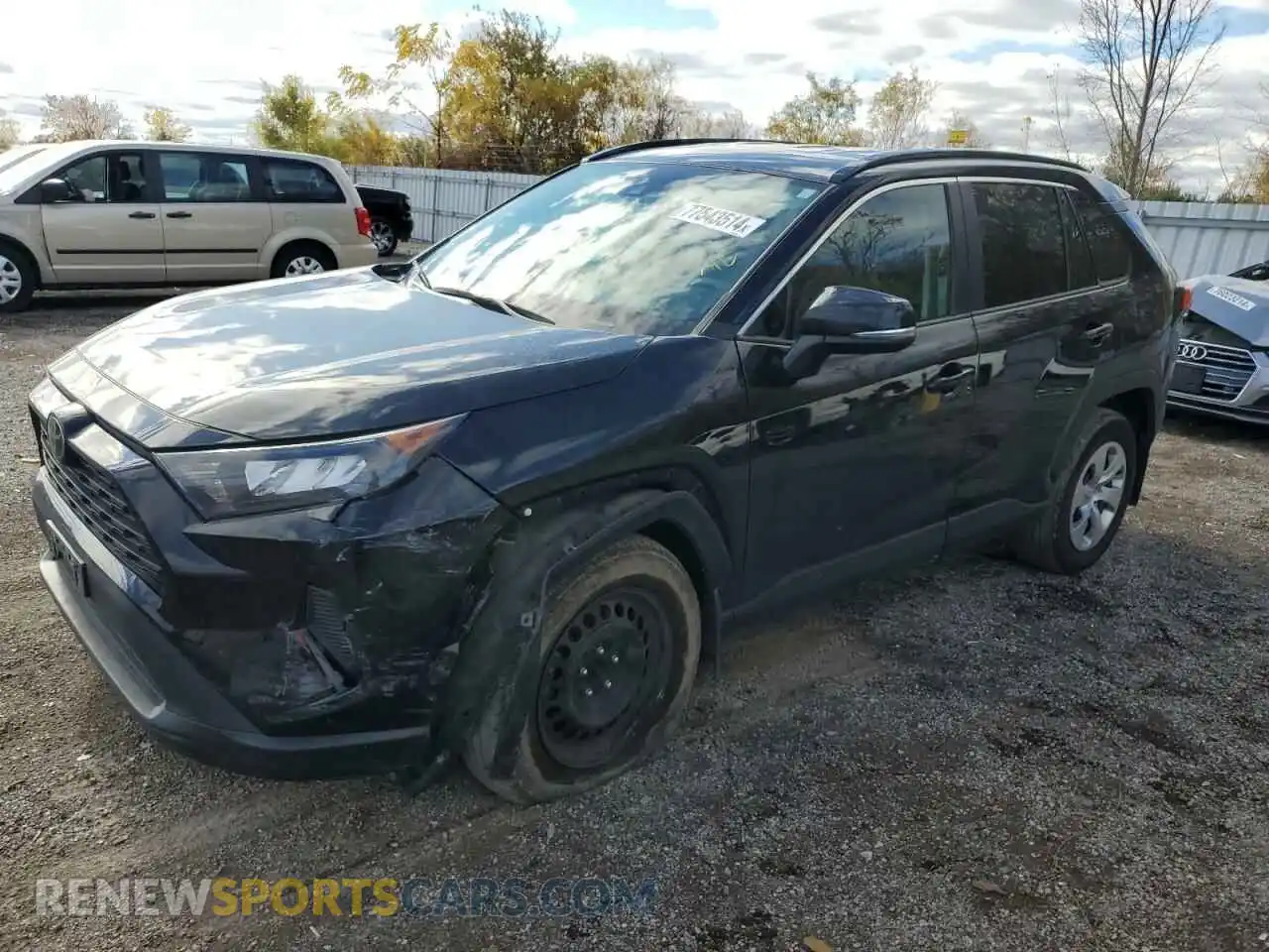 1 Photograph of a damaged car 2T3Z1RFV8MW185203 TOYOTA RAV4 2021