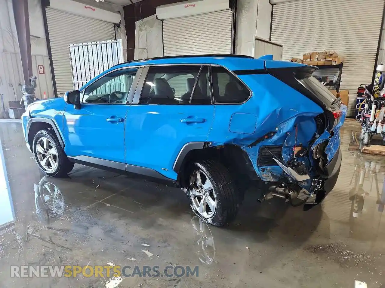 2 fotografías del automóvil dañado 4T3B6RFV1MU028213 TOYOTA RAV4 2021
